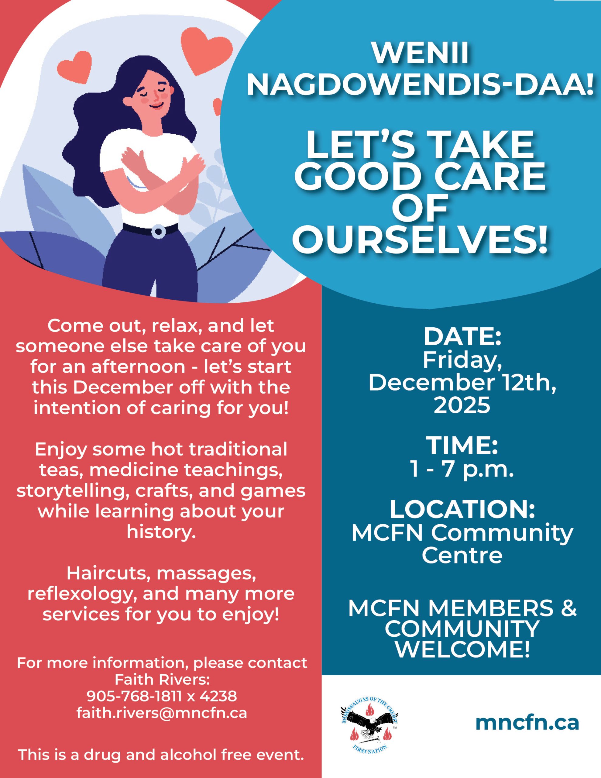 Wenii Nagdowendis-daa – Let’s take good care of ourselves!