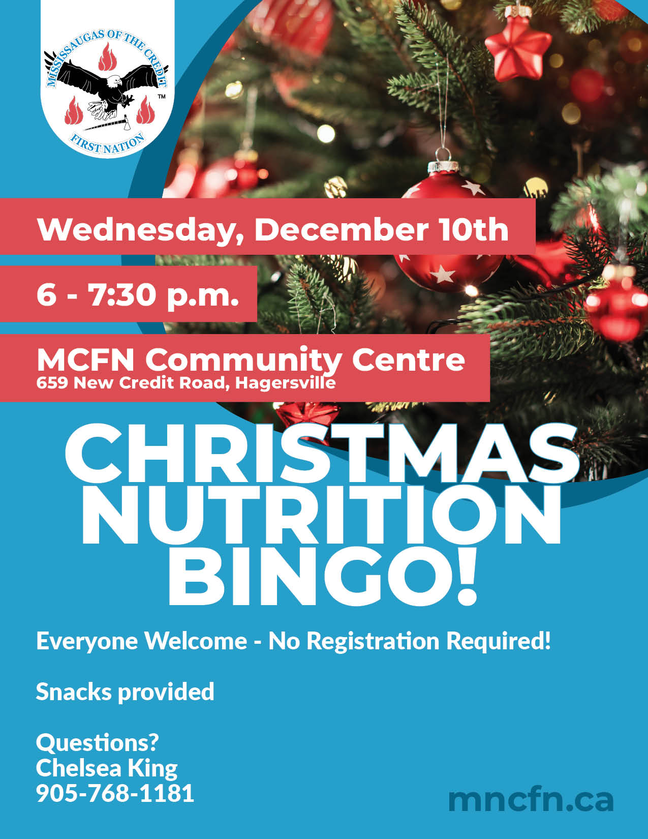 NEW DATE! Christmas Nutrition Bingo!