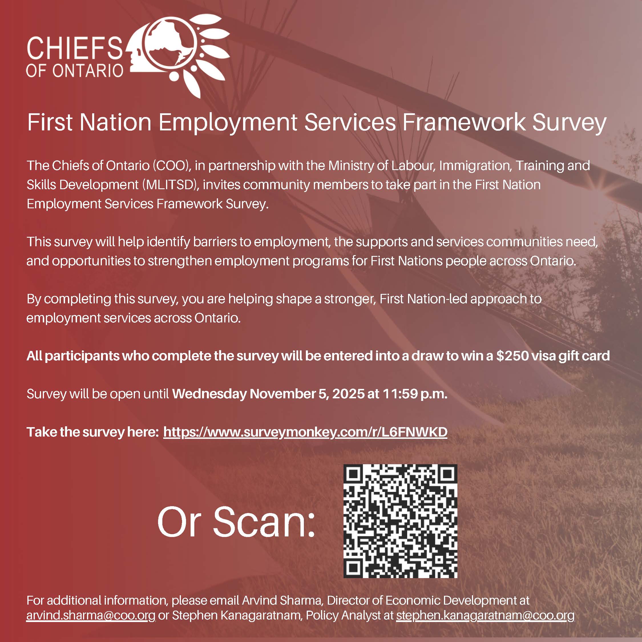 First Nation Employment Services Framework Survey