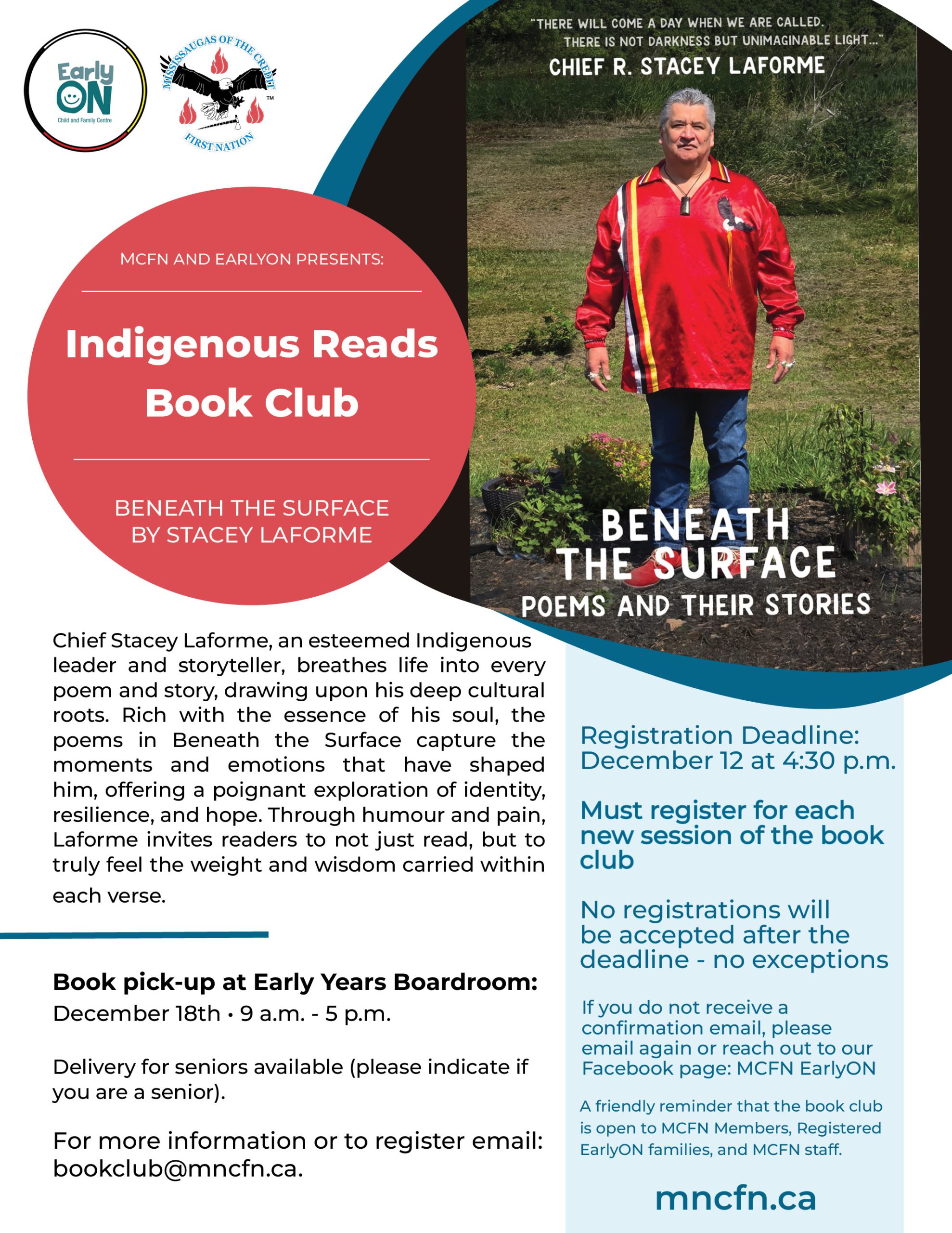 Indigenous Reads Book Club: Beneath the Surface by Stacey LaForme