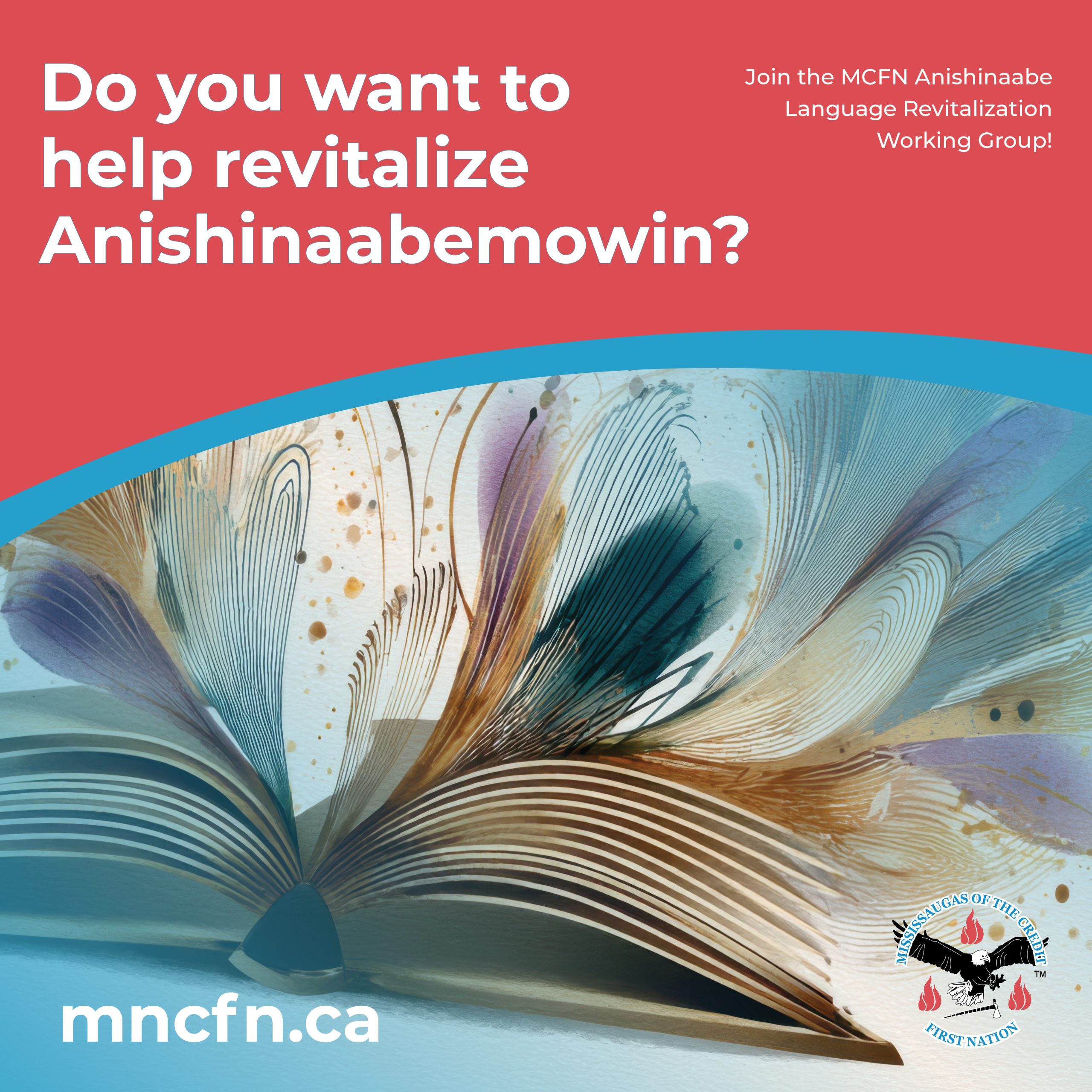 Open call for members of MCFN Anishinaabe Language Revitalization Working Group