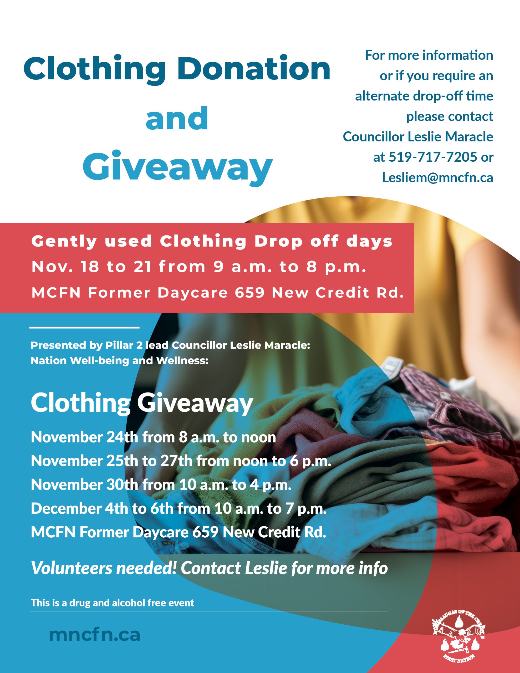 Clothing Donation and Giveaway