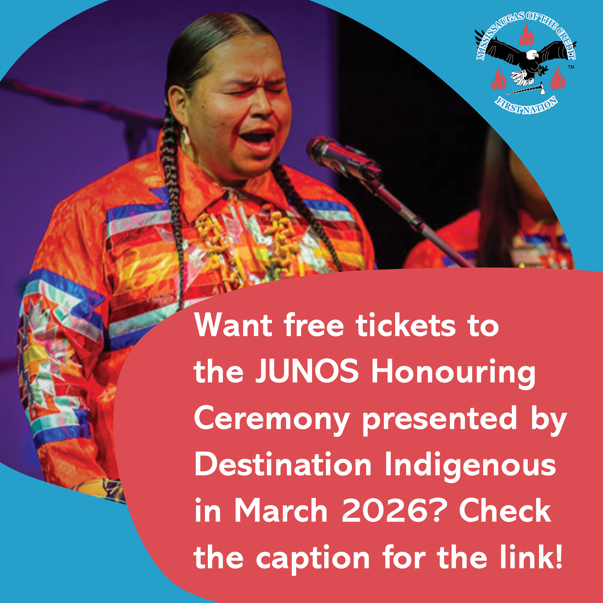 Free tickets to JUNOS Honouring Ceremony