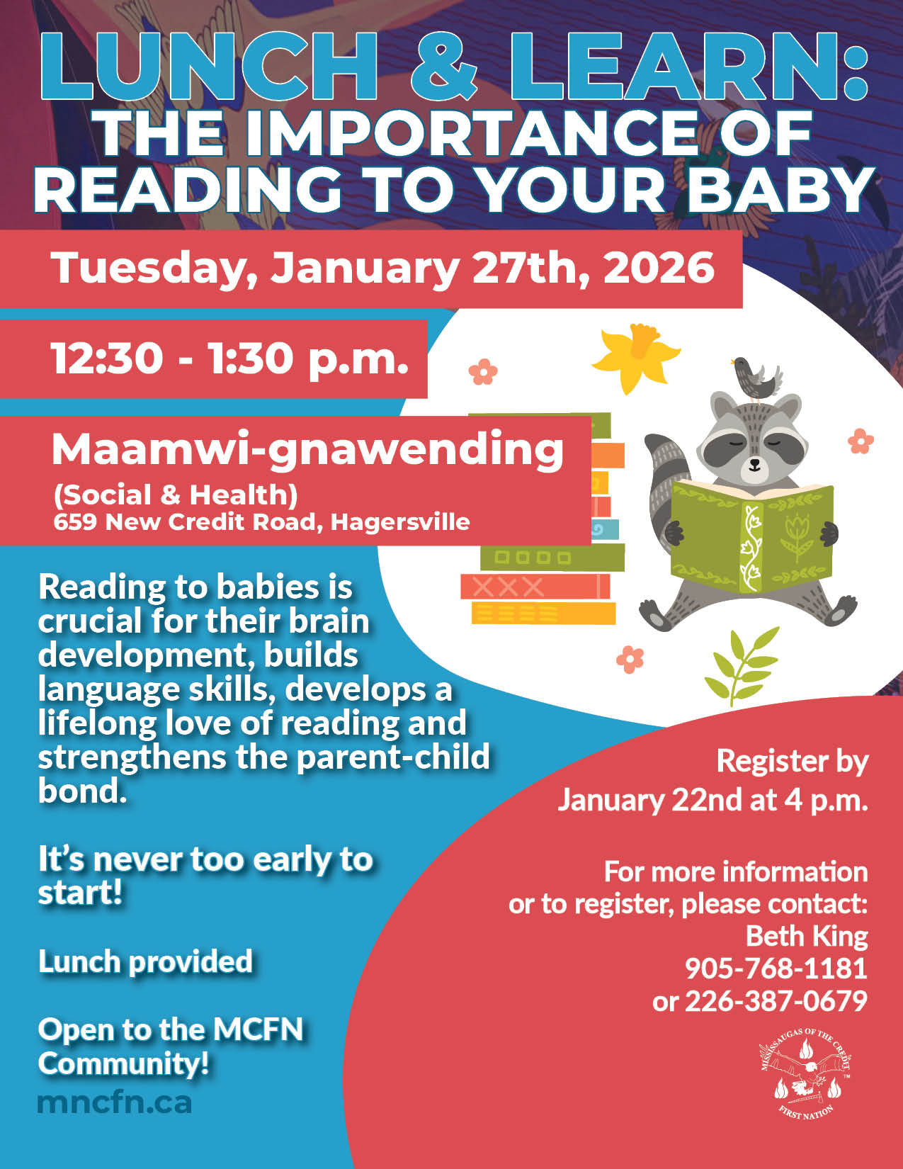 Lunch & Learn: The Importance of Reading to Your Baby