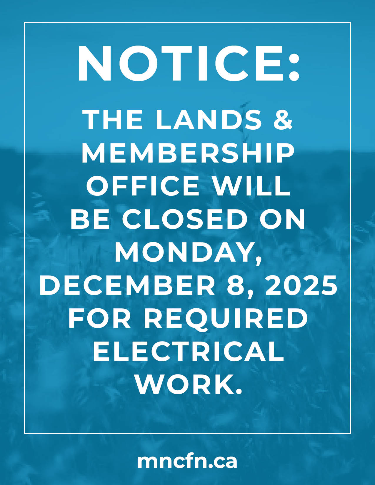 Office Closure Notice