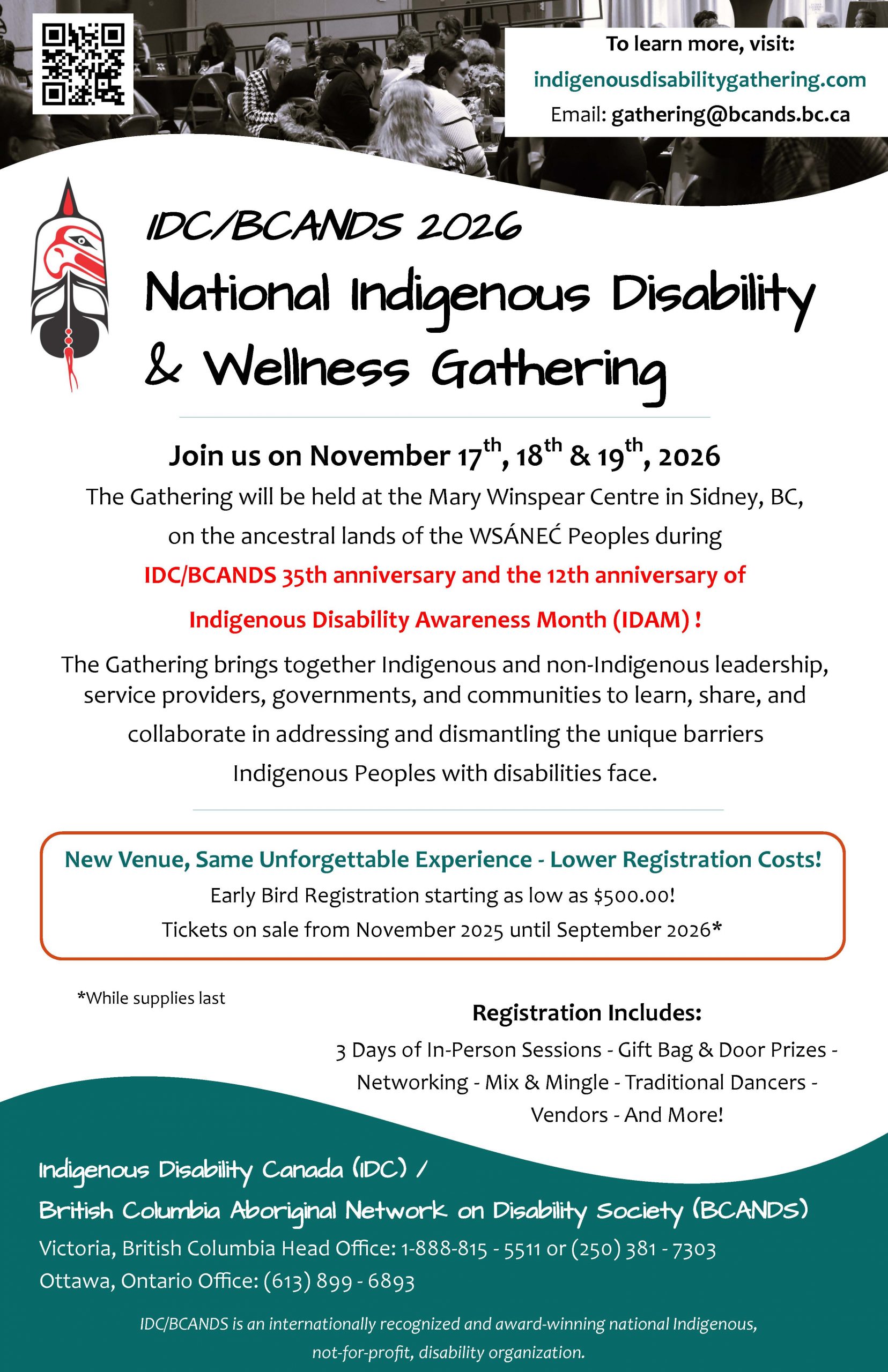 2026 IDC/BCANDS National Indigenous Disability and Wellness Gathering