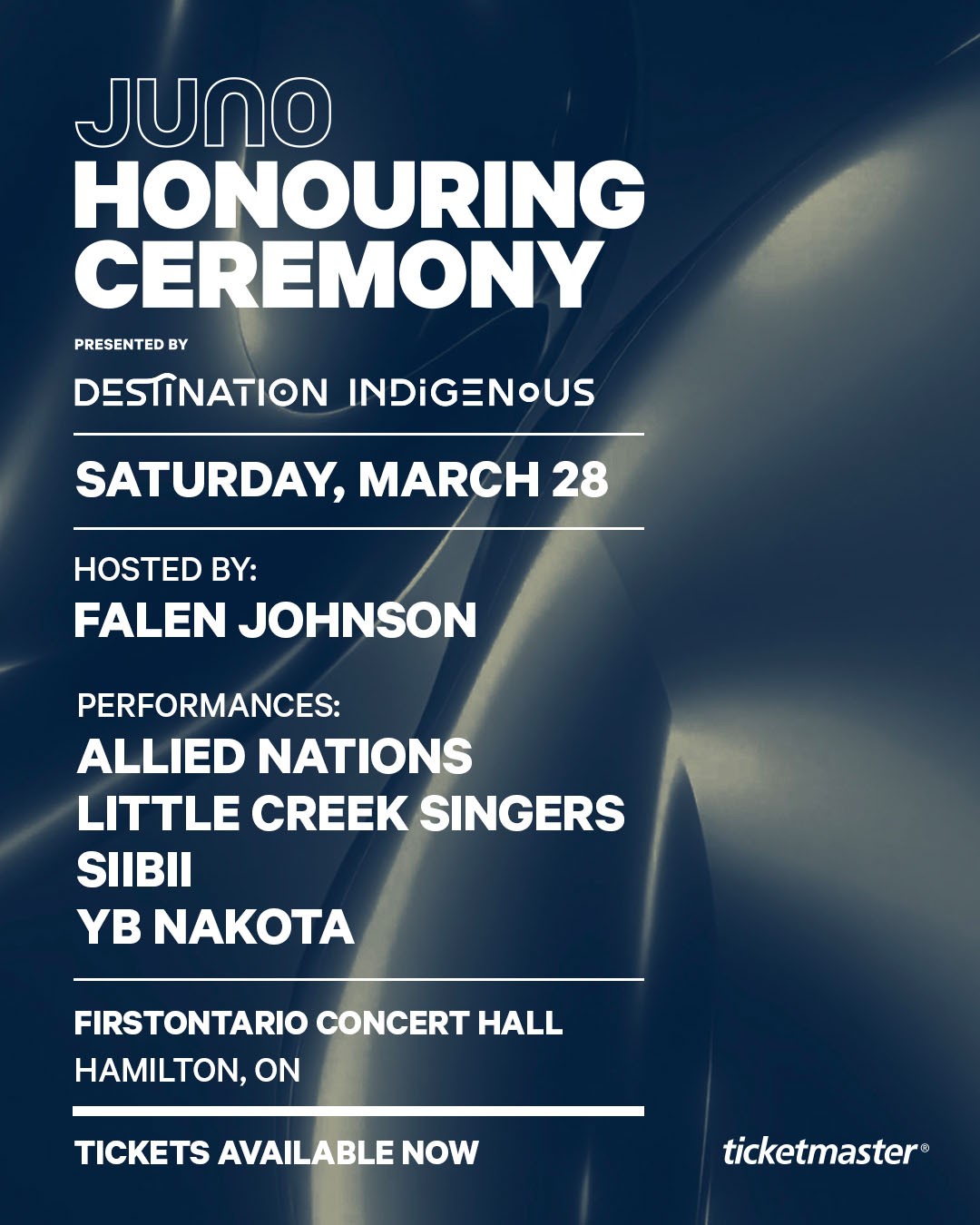 JUNO Honouring Ceremony presented by Destination Indigenous