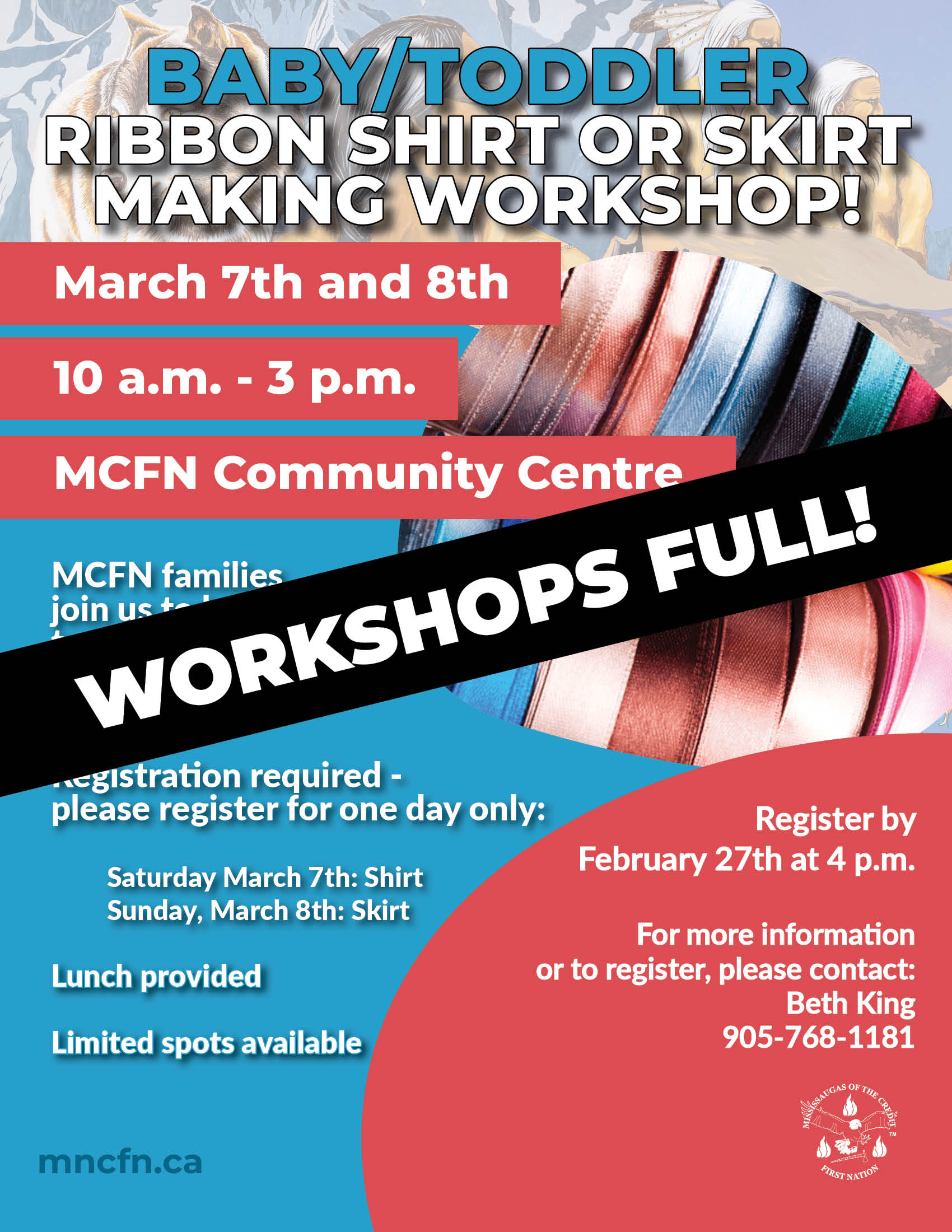 Baby/Toddler Ribbon Shirt or Skirt Making Workshop 