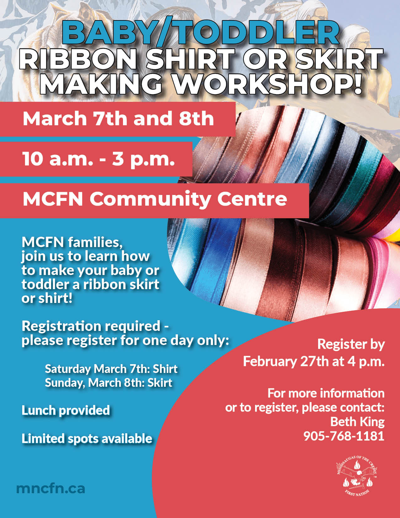 Baby/Toddler Ribbon Shirt or Skirt Making Workshop 