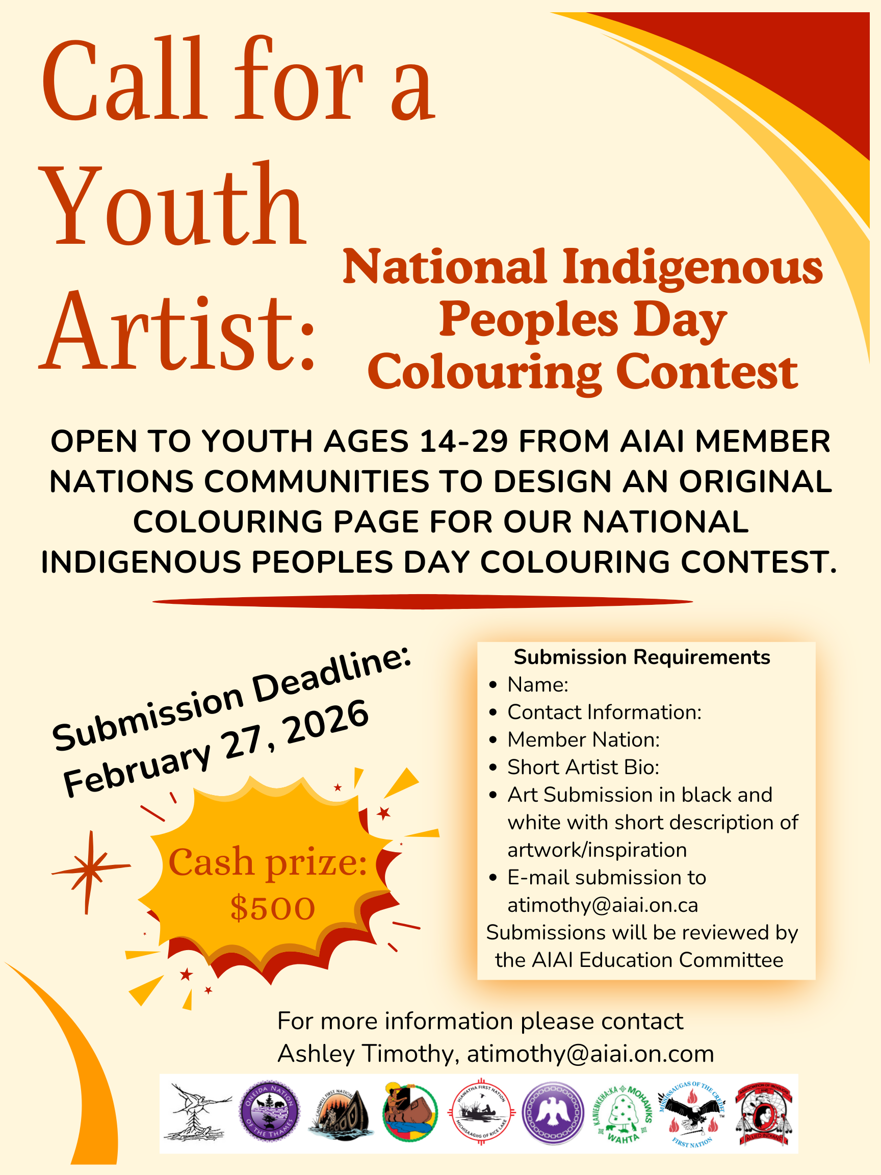 Call for a Youth Artist!