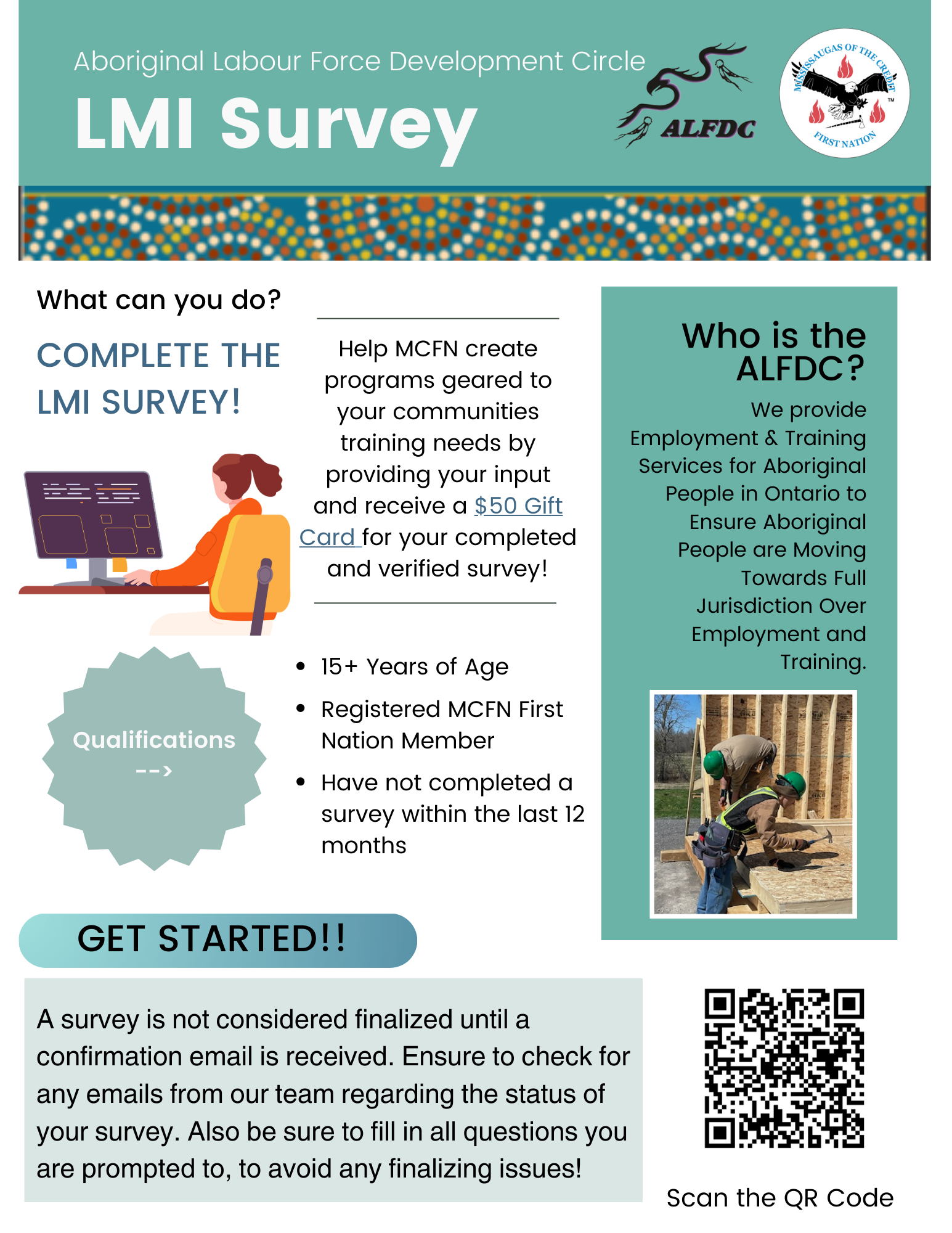 Survey Opportunity for MCFN Members