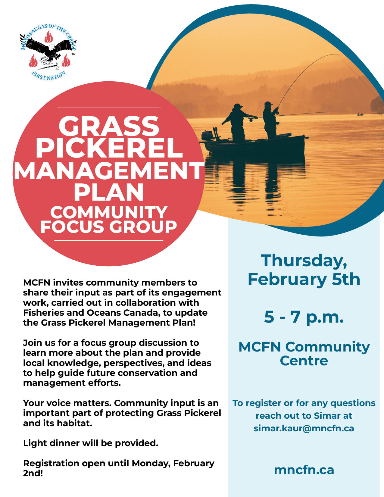 Community Focus Group for Grass Pickerel Management Plan