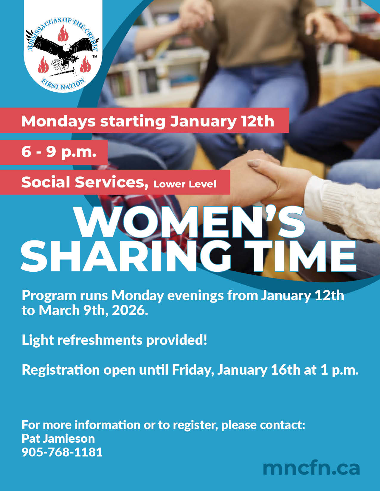 Women’s Sharing Time – Winter 2026 Sessions