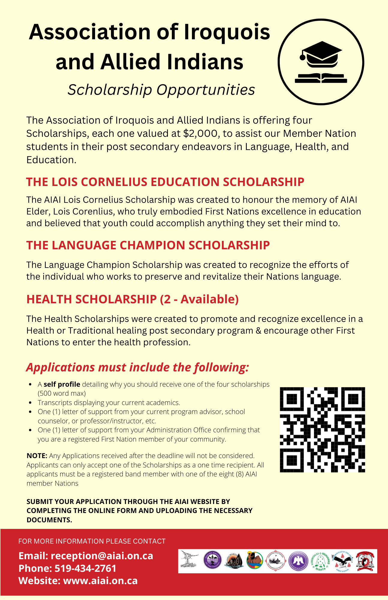 AIAI Scholarship Opportunities