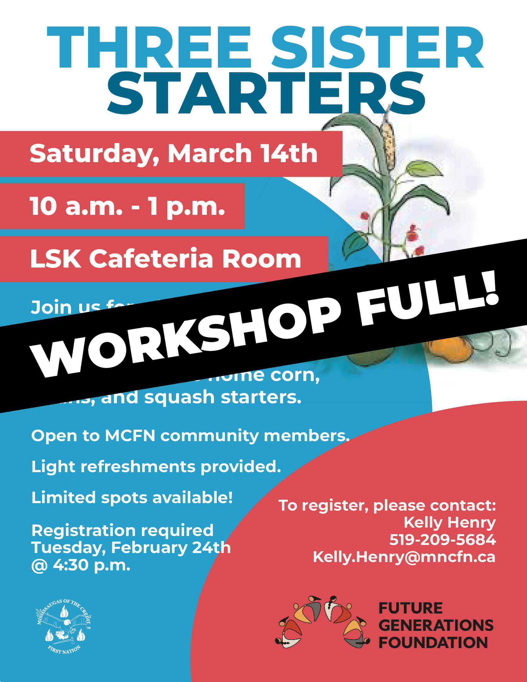 3 Sister Starters Workshop