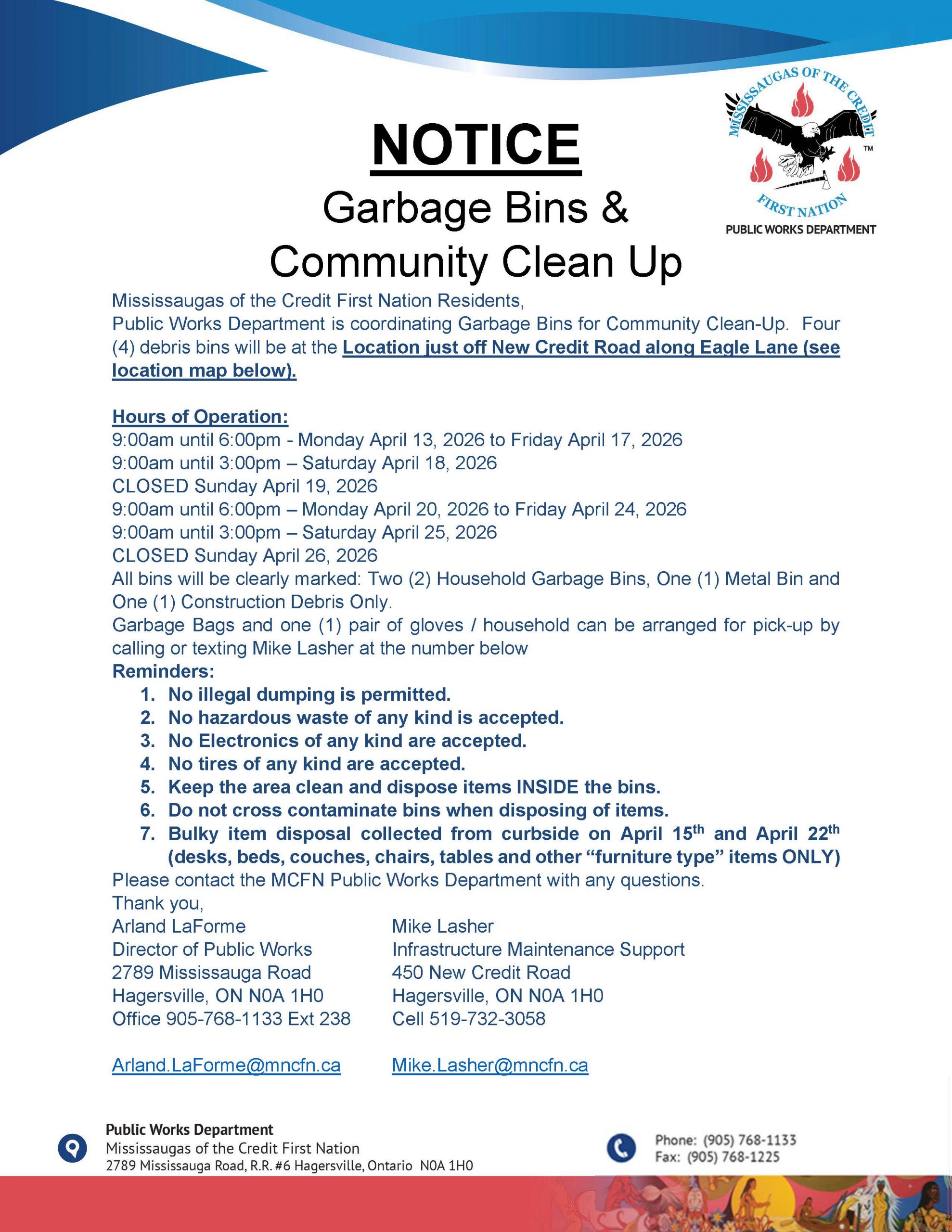 April Community Clean Up 2026