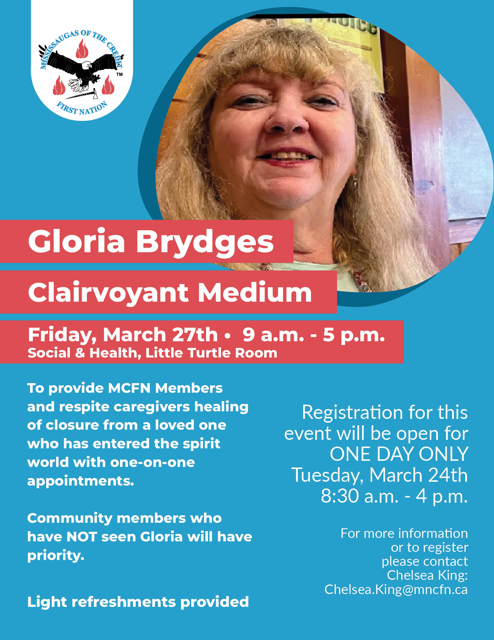 Clairvoyant Medium Gloria Brydges