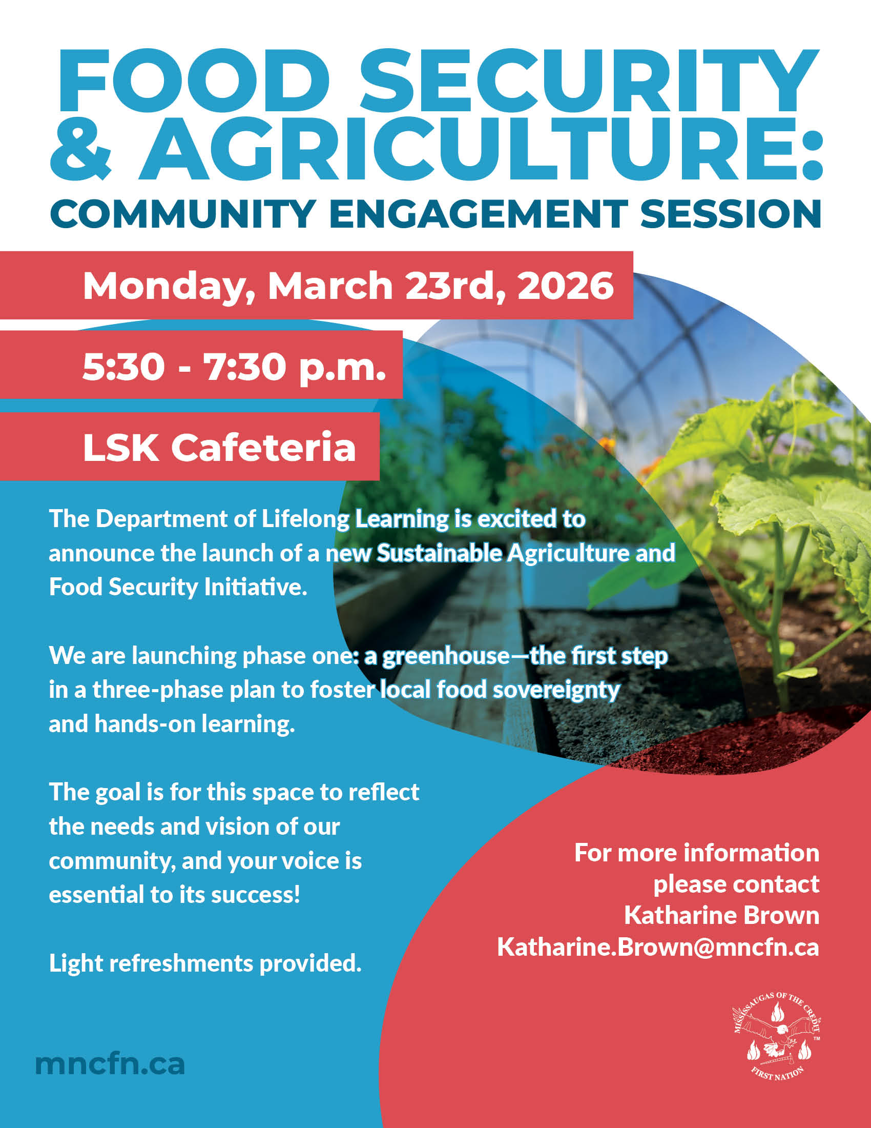 Food Security & Agriculture: Community Engagement Session