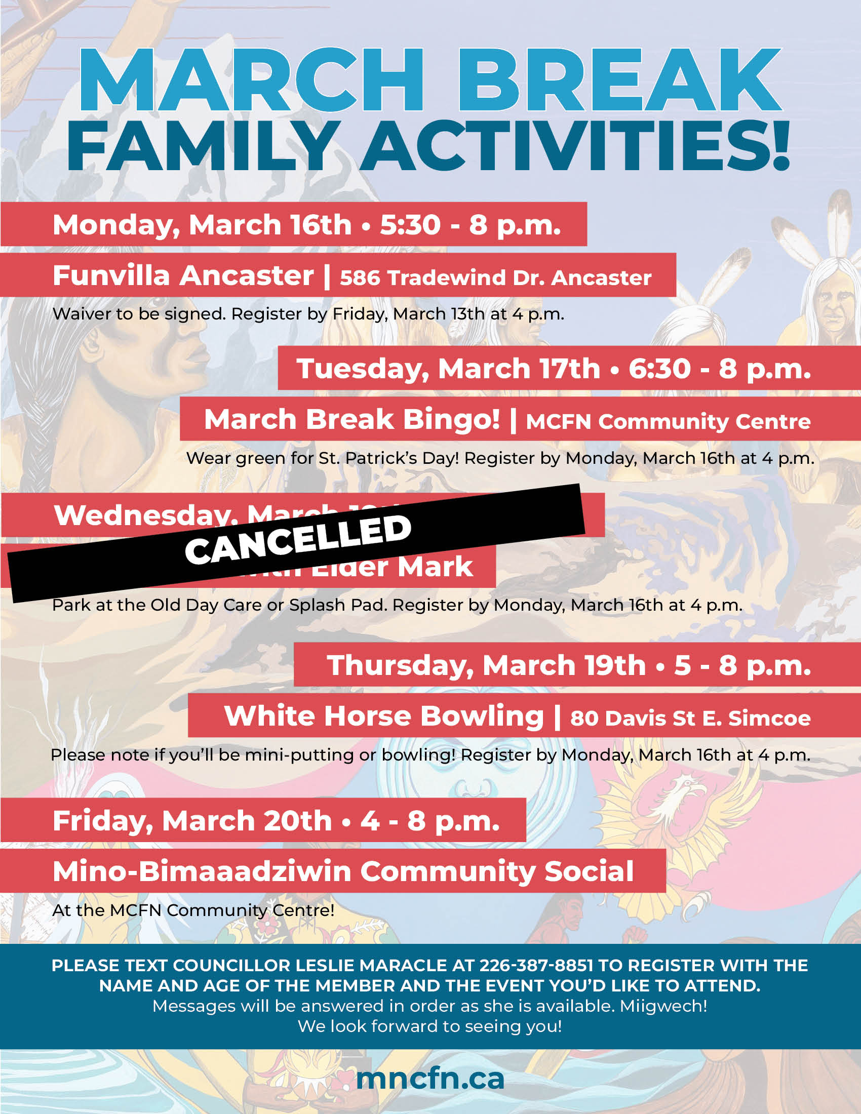 March Break Family Activities