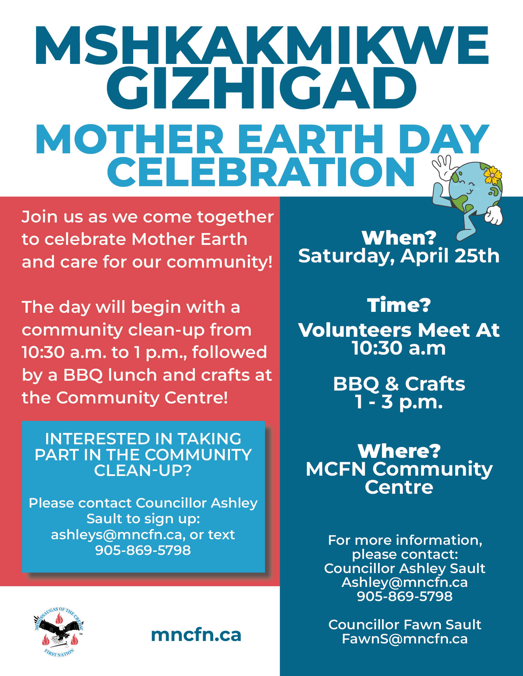 Mshkakmikwe Gizhigad – Mother Earth Day Celebration