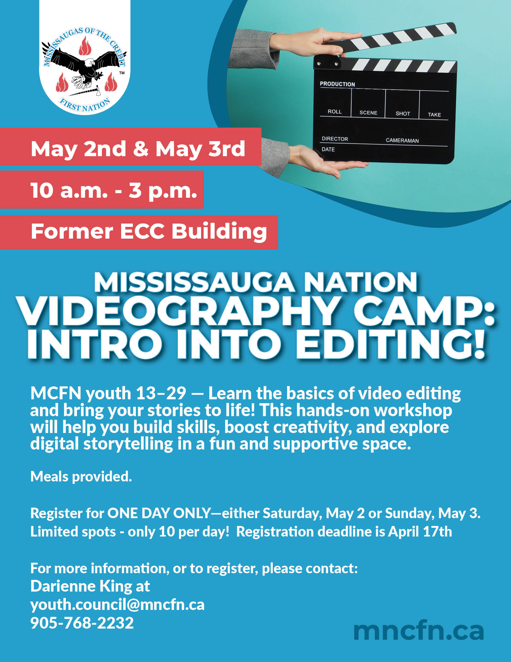 Mississauga Nation Videography Camp: Intro Into Editing