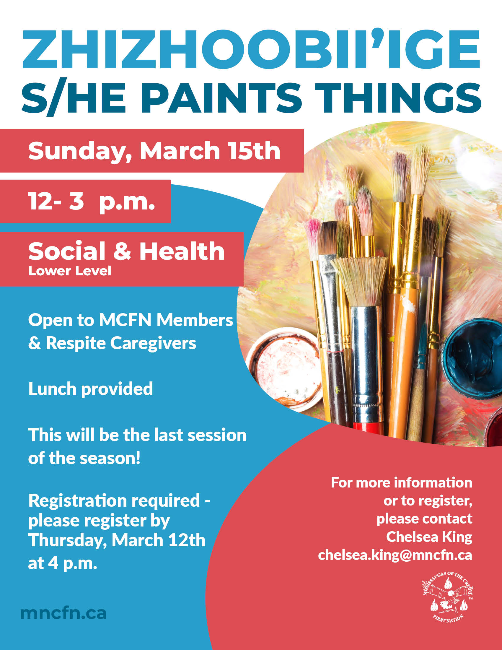 Zhizhoobii’ige – S/he Paints Things