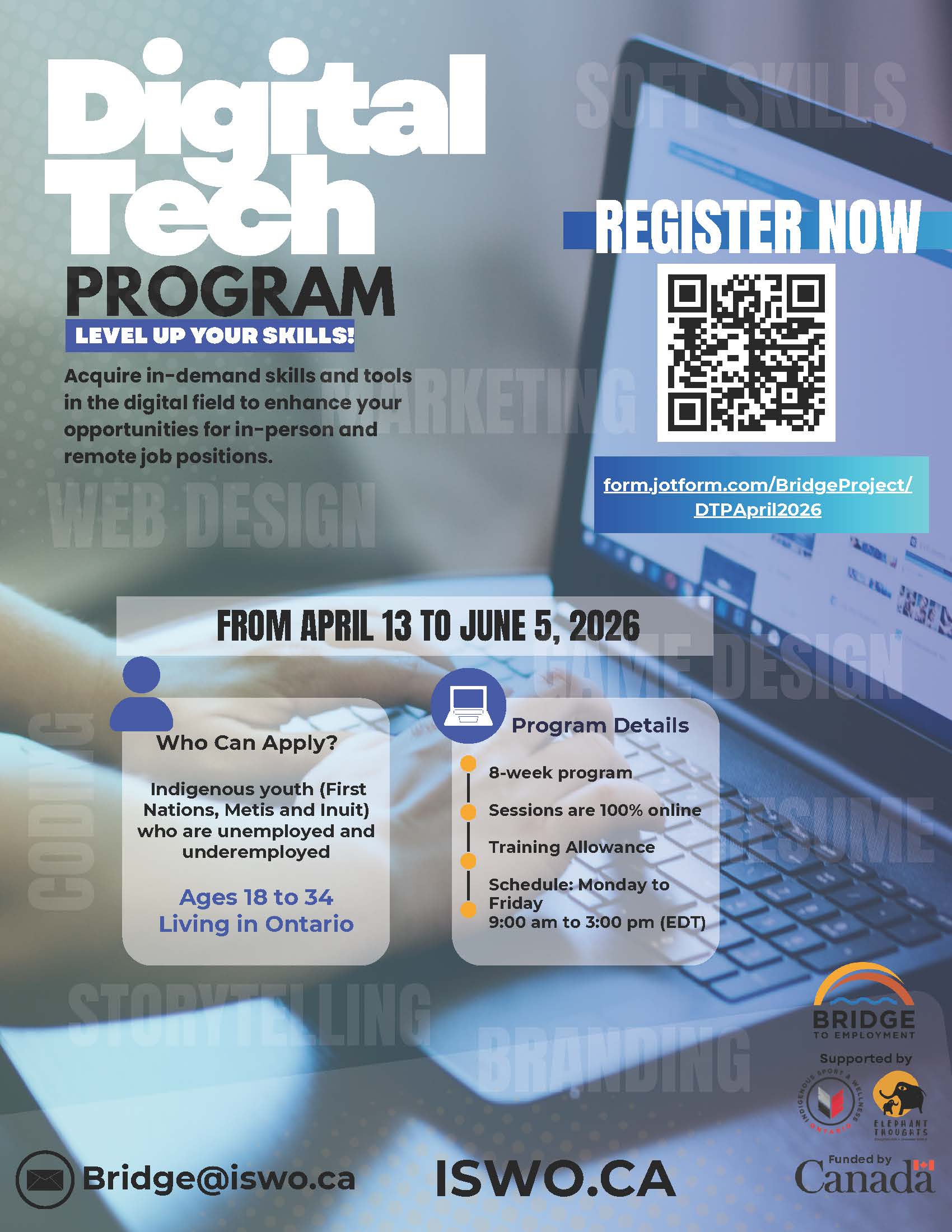 Digital Tech Program –  Level Up Your Skills