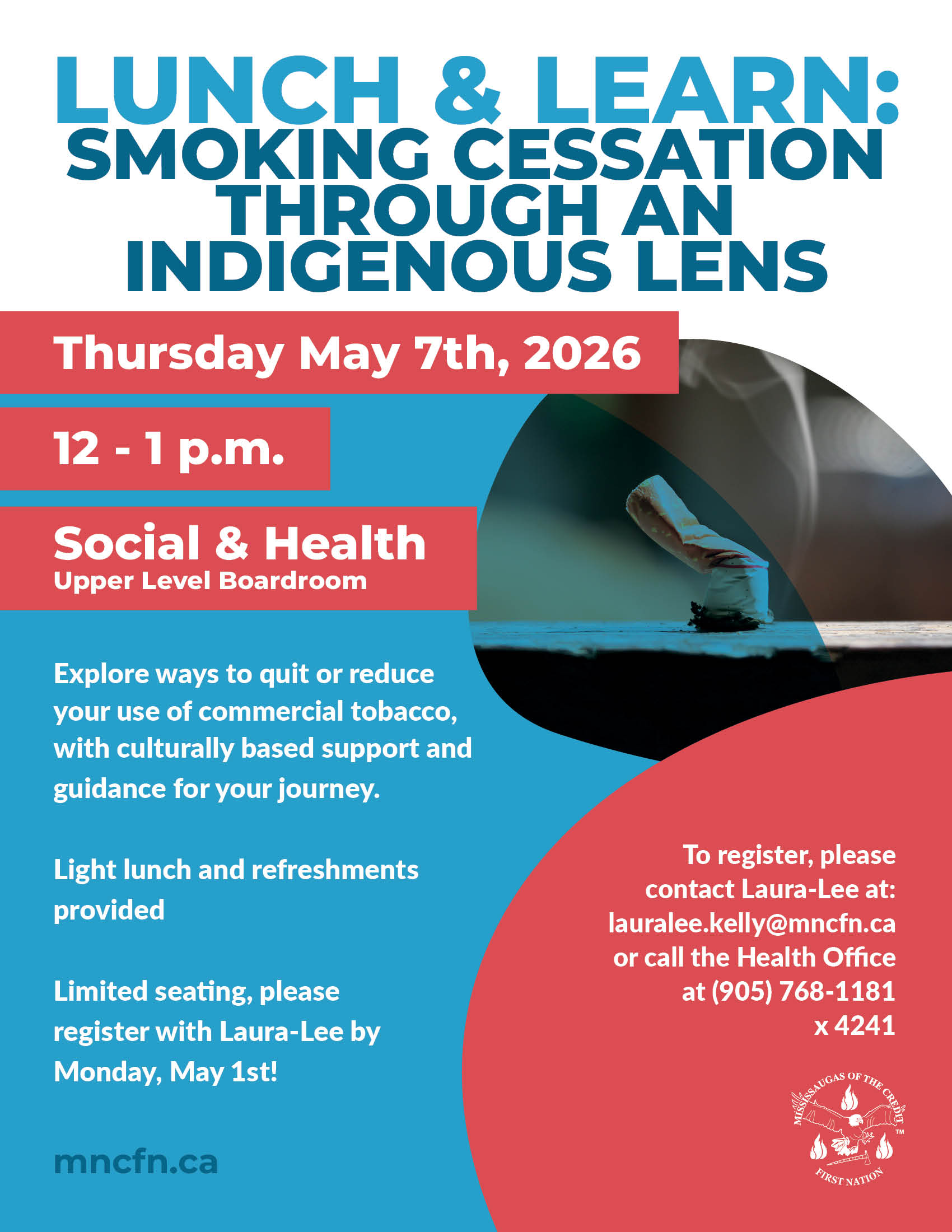  Lunch & Learn: Smoking Cessation Through an Indigenous Lens