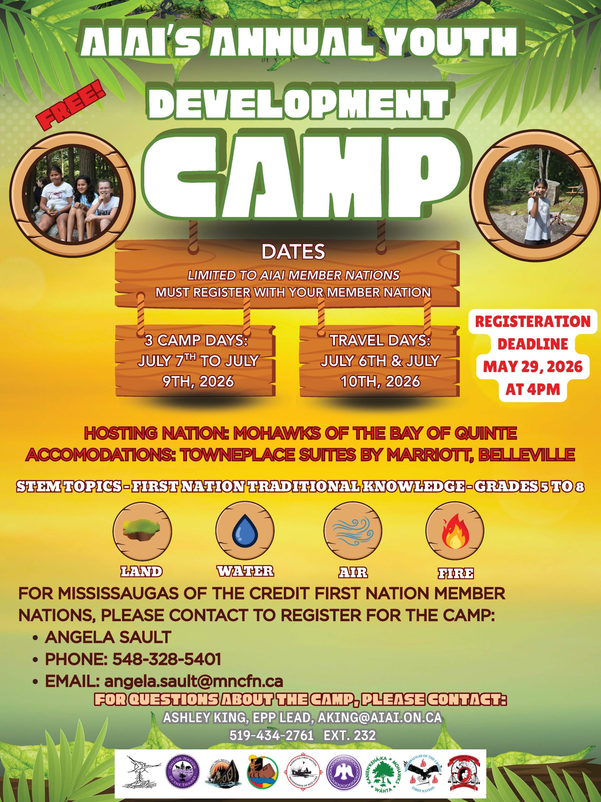 AIAI’s Annual Youth Development Camp!