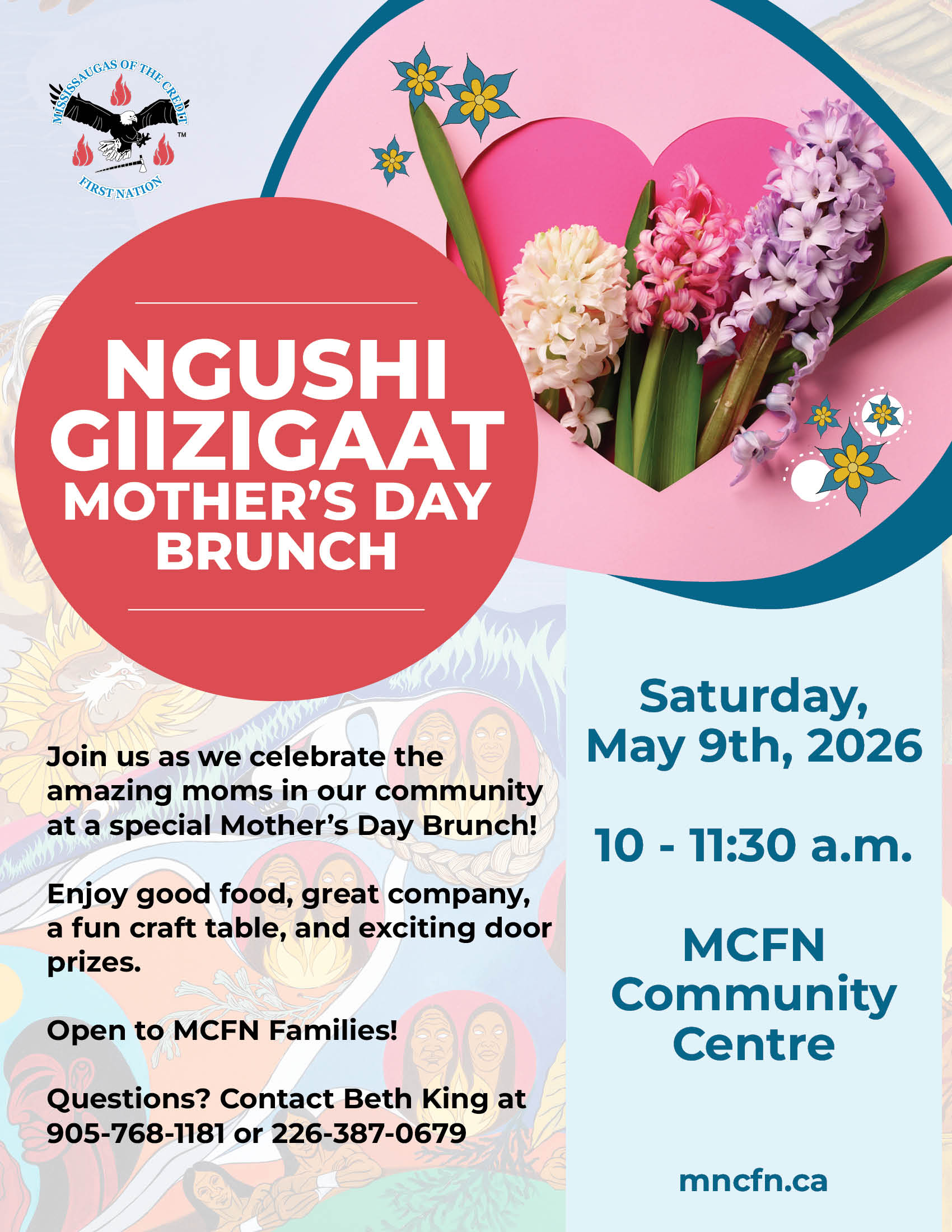Ngushi Giizigaat – Mother’s Day Brunch