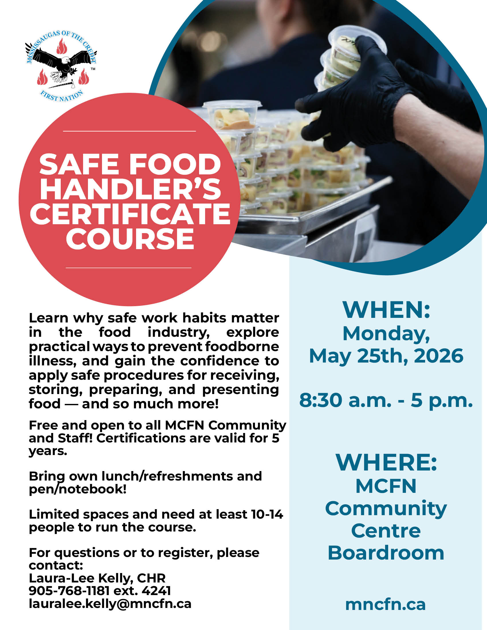 Safe Food Handler’s Certificate Course