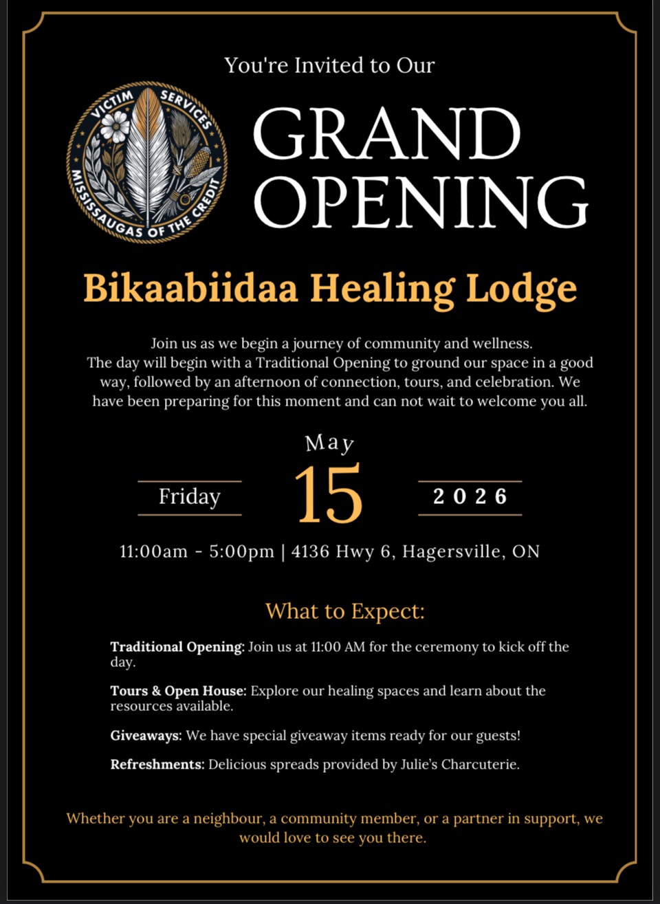 Bikaabiidaa Healing Lodge Grand Opening