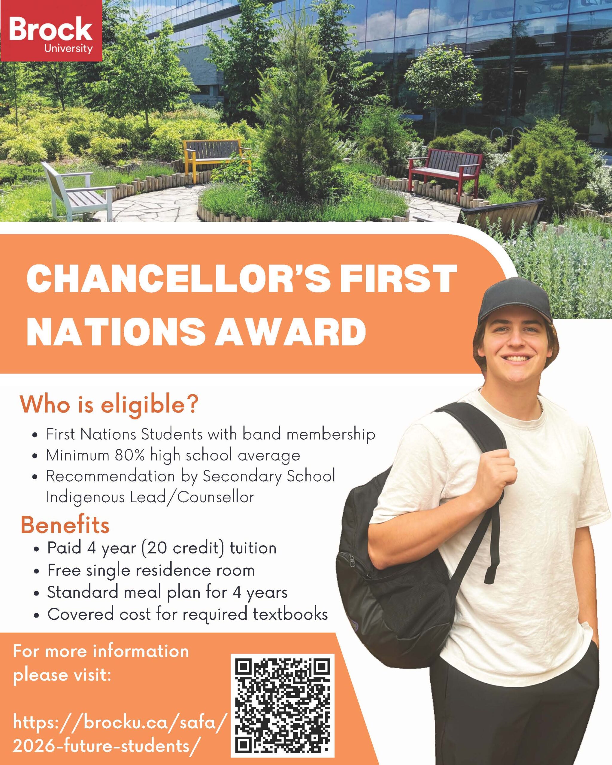 Chancellor’s First Nations Award at Brock University