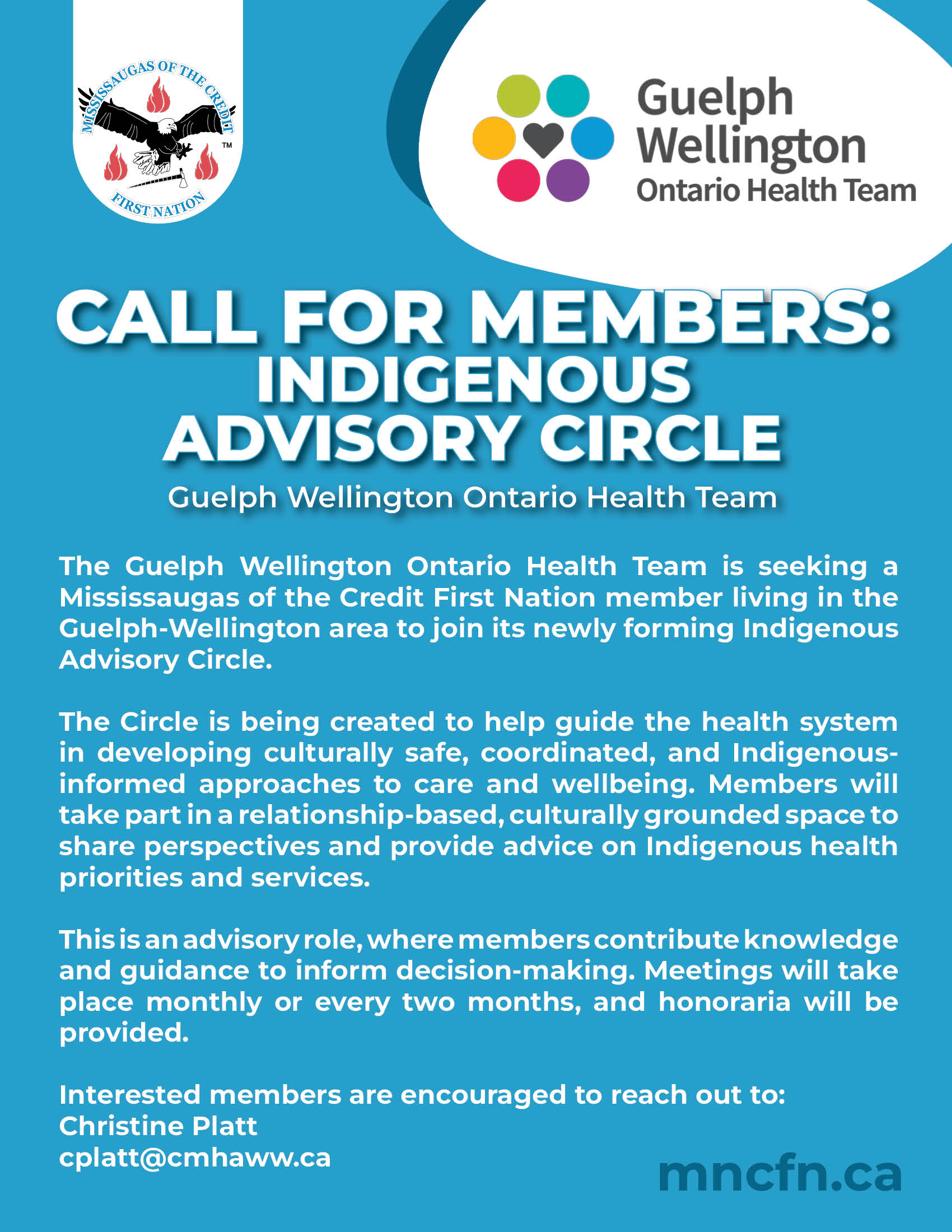 Call for Members: Indigenous Advisory Circle