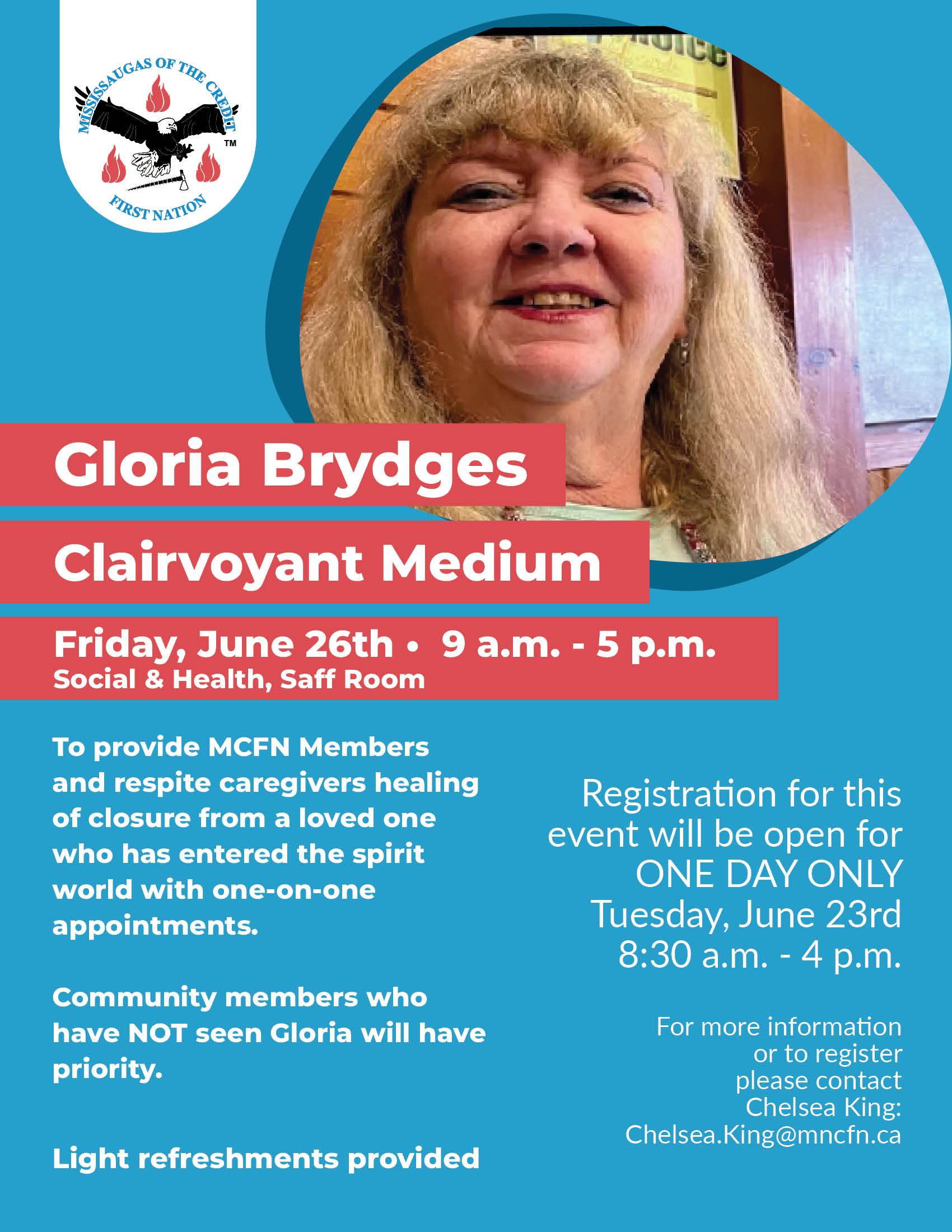 Clairvoyant Medium Gloria Brydges