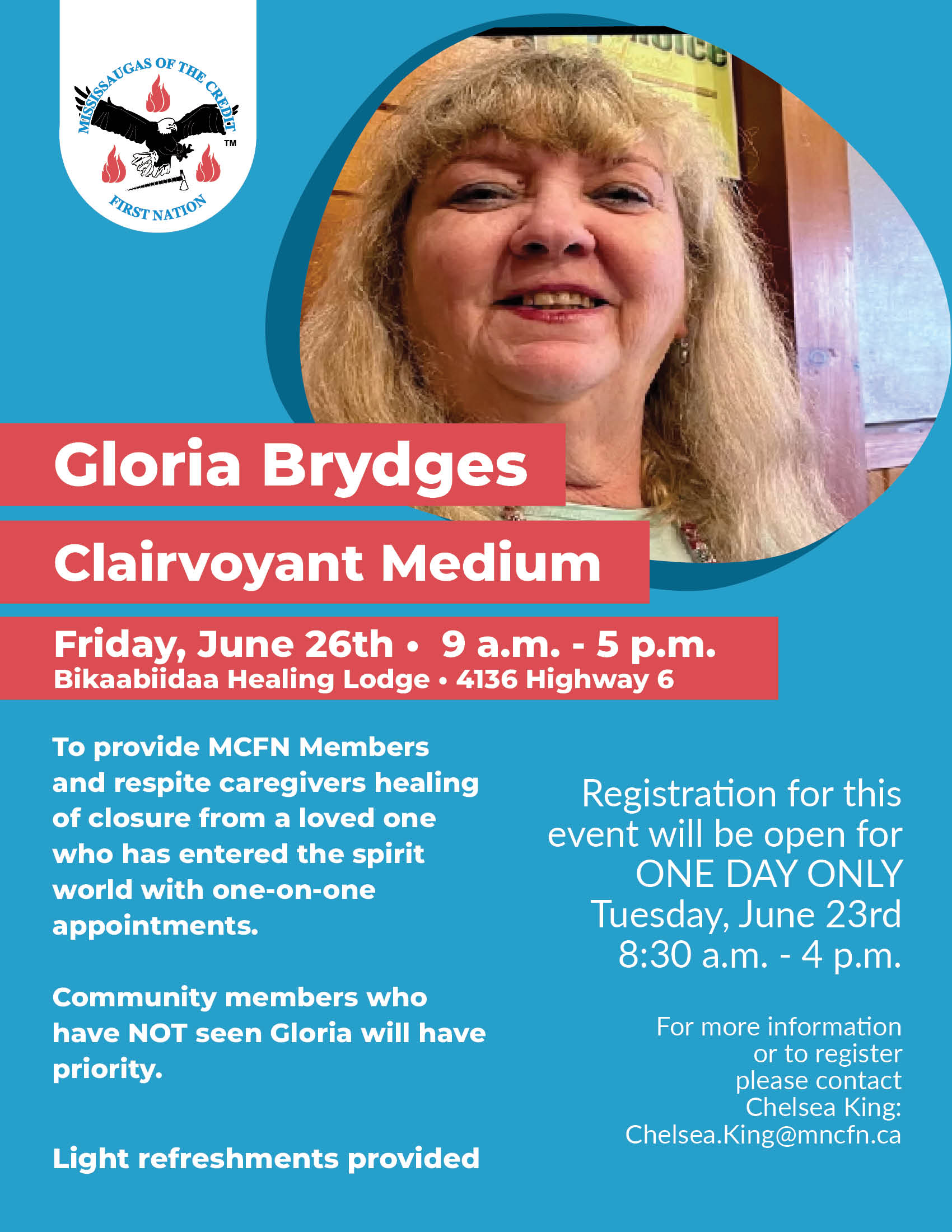 Clairvoyant Medium Gloria Brydges