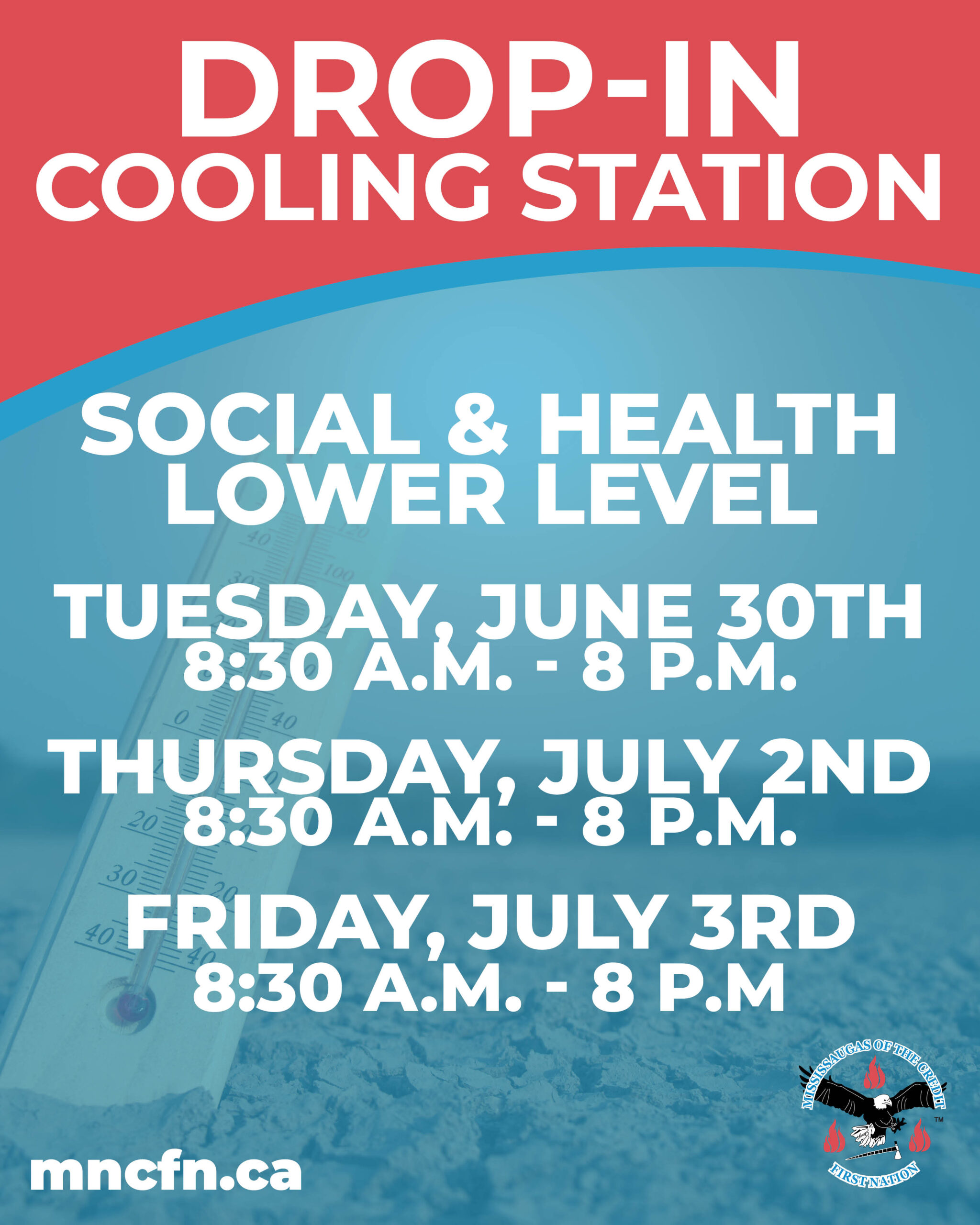 Beat the Heat at Our Drop-In Cooling Station!