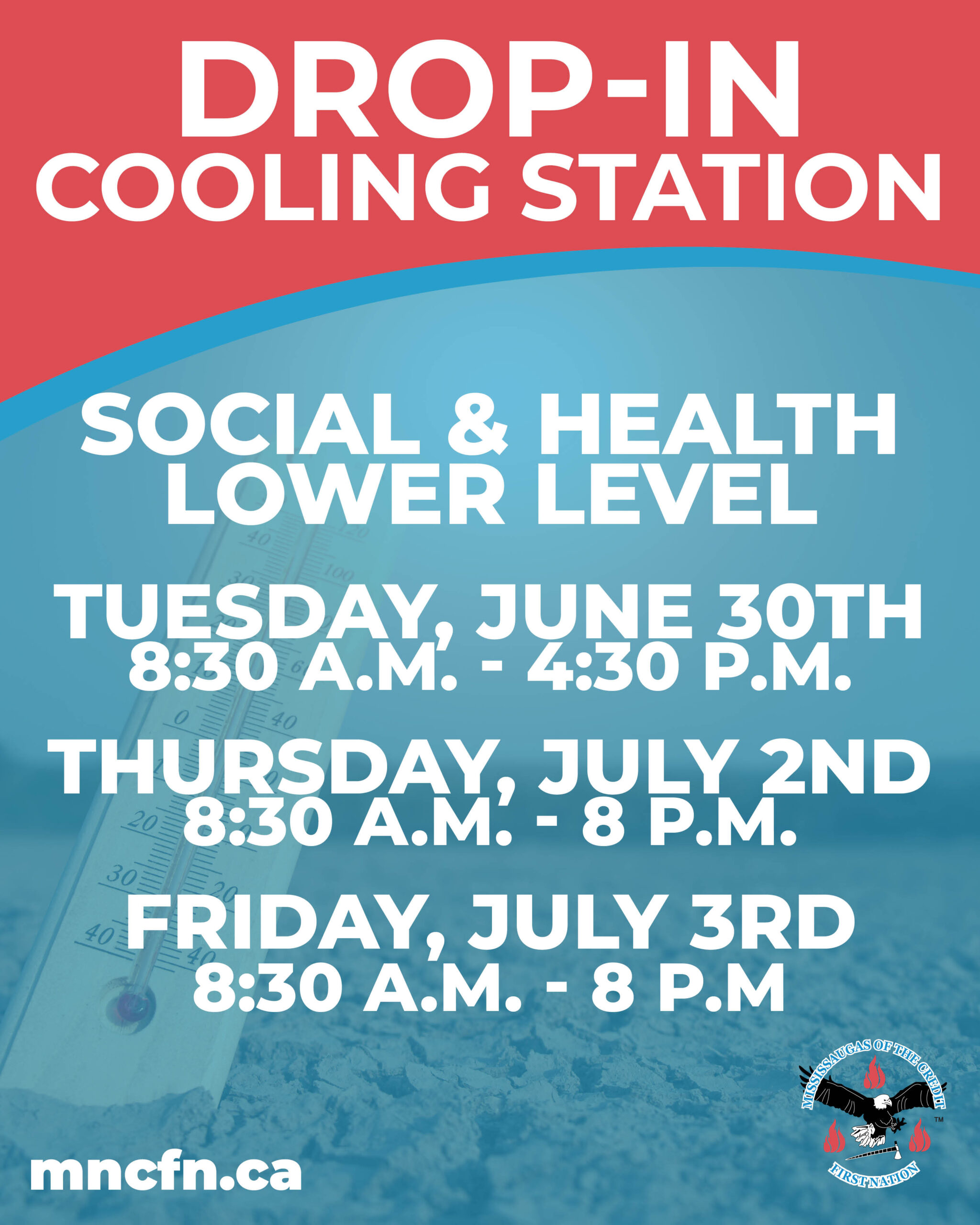 Beat the Heat at Our Drop-In Cooling Station!