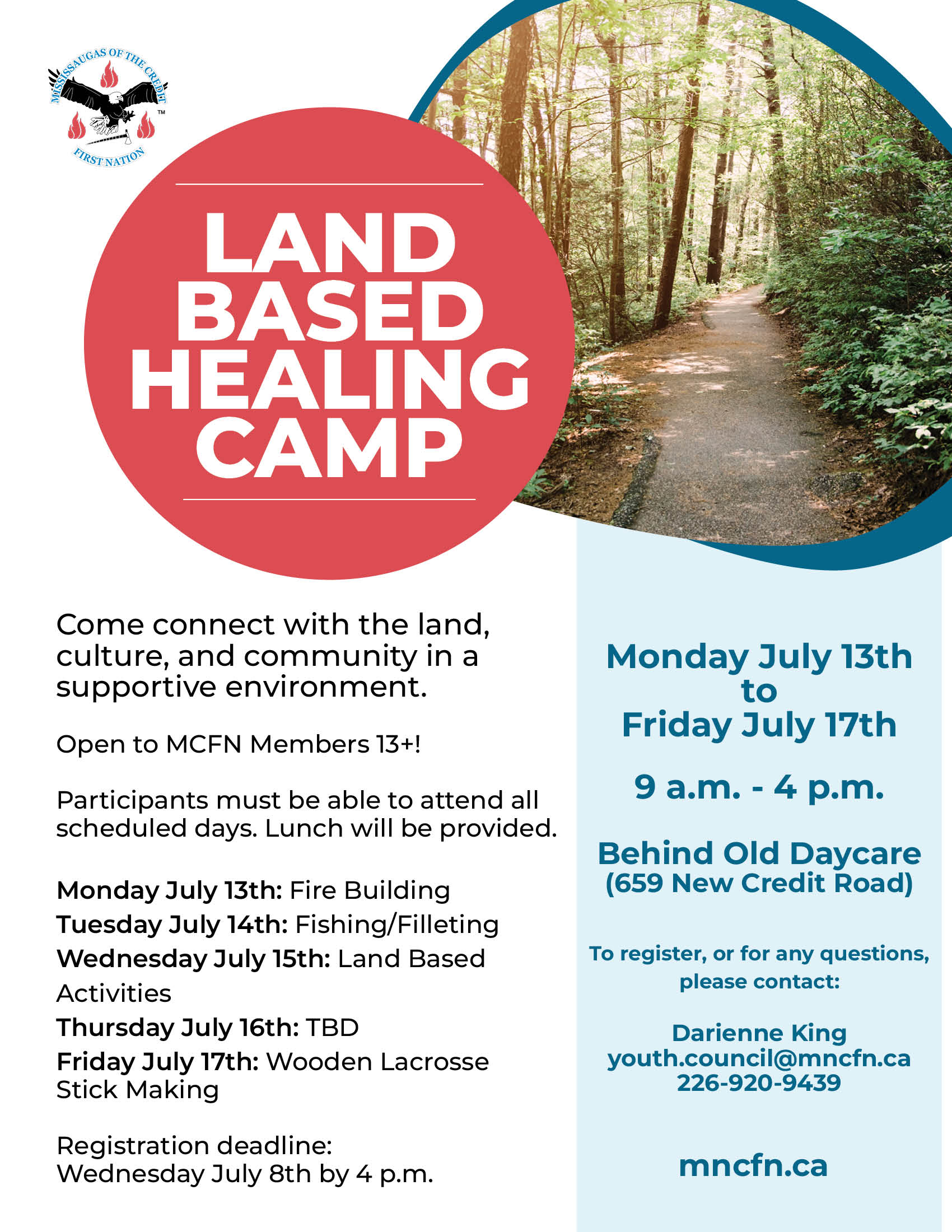 Land Based Healing Camp