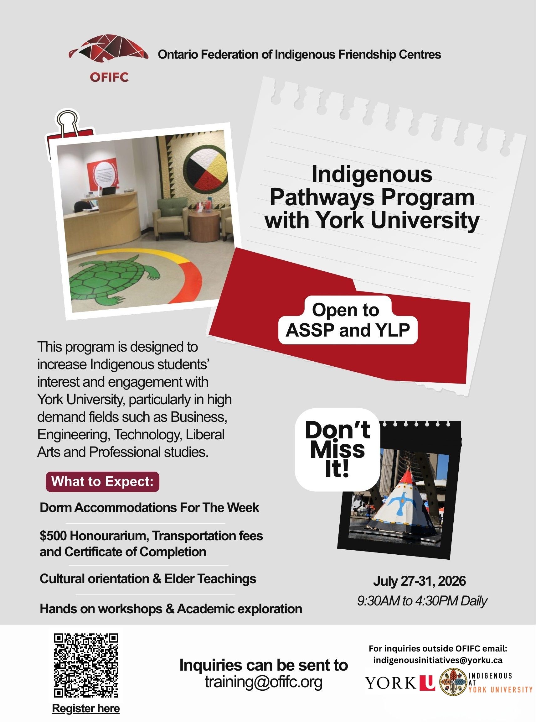 Indigenous Pathways Program at York University