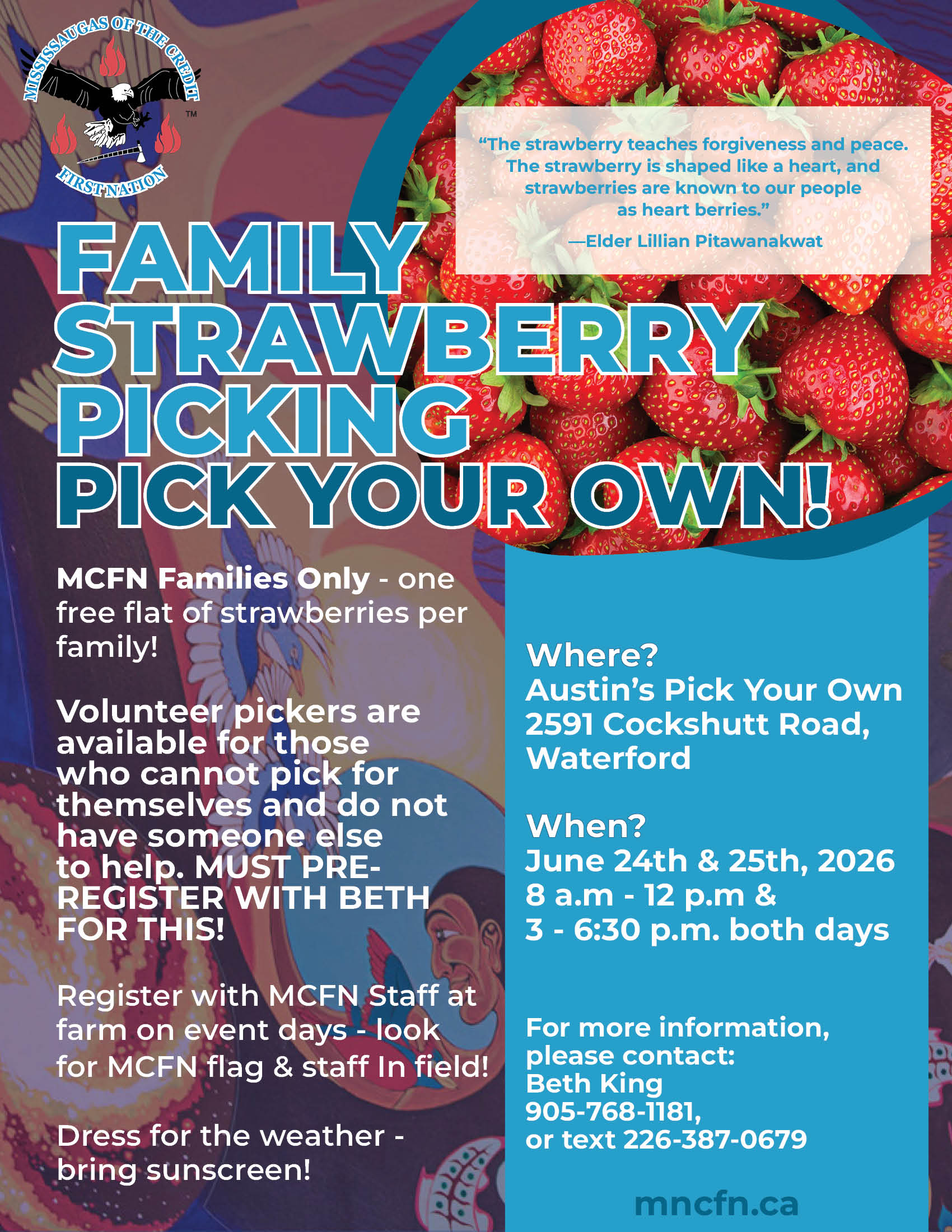 Family Strawberry Picking!