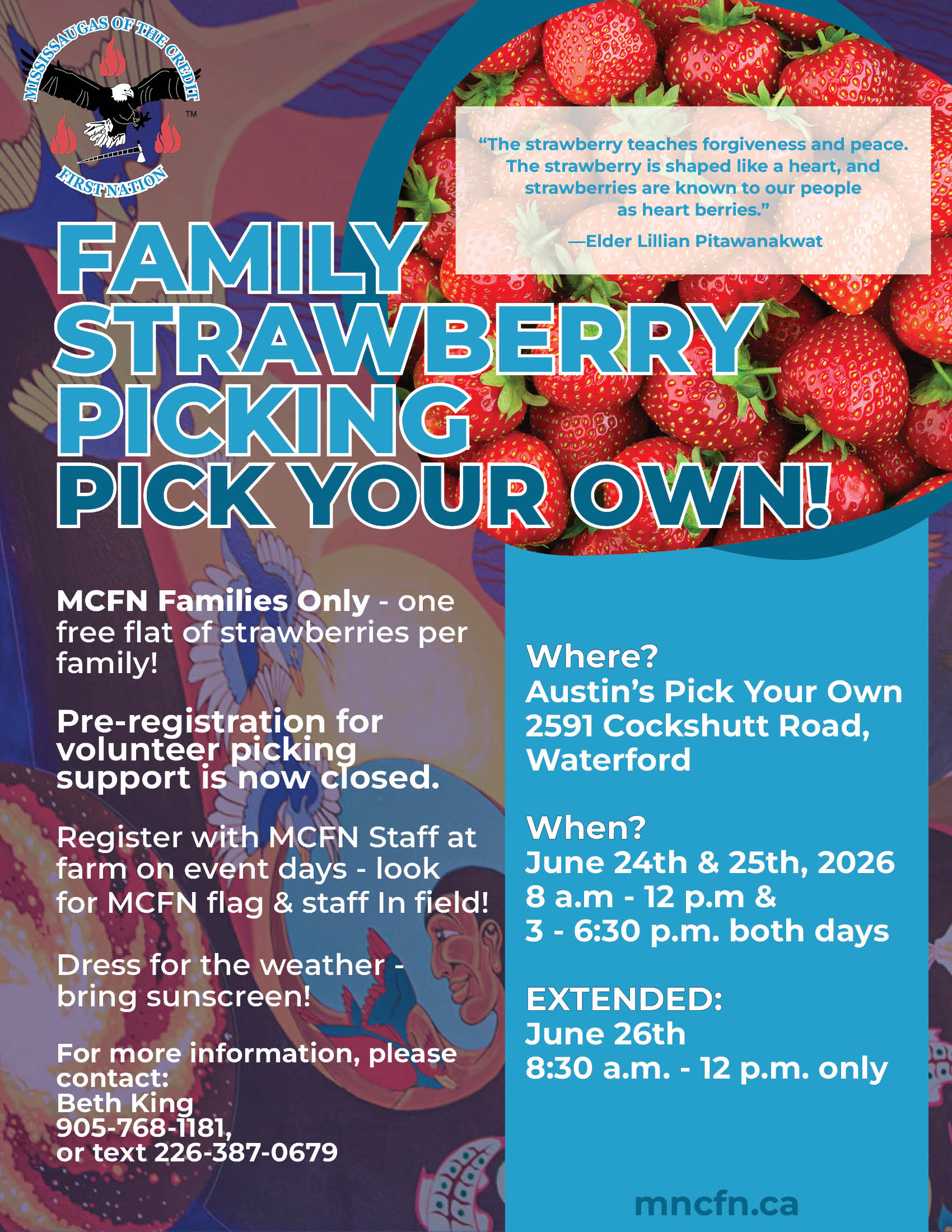 Family Strawberry Picking!