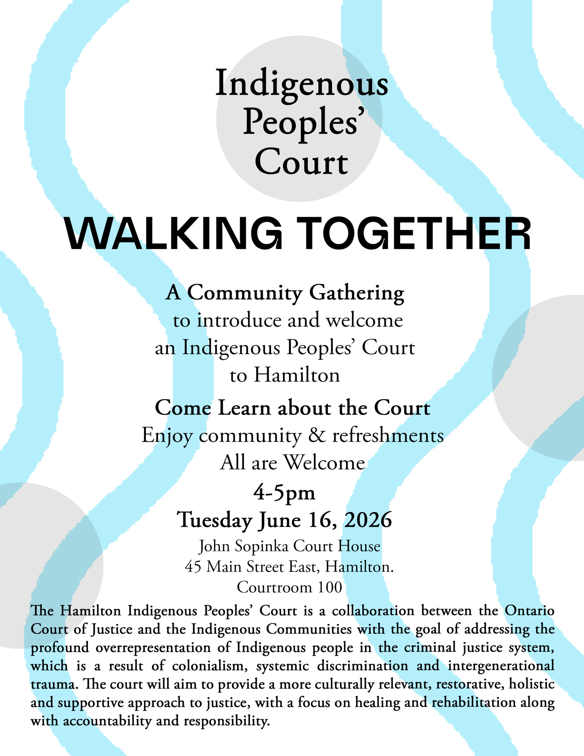 Indigenous Peoples’ Court Walking Together Gathering
