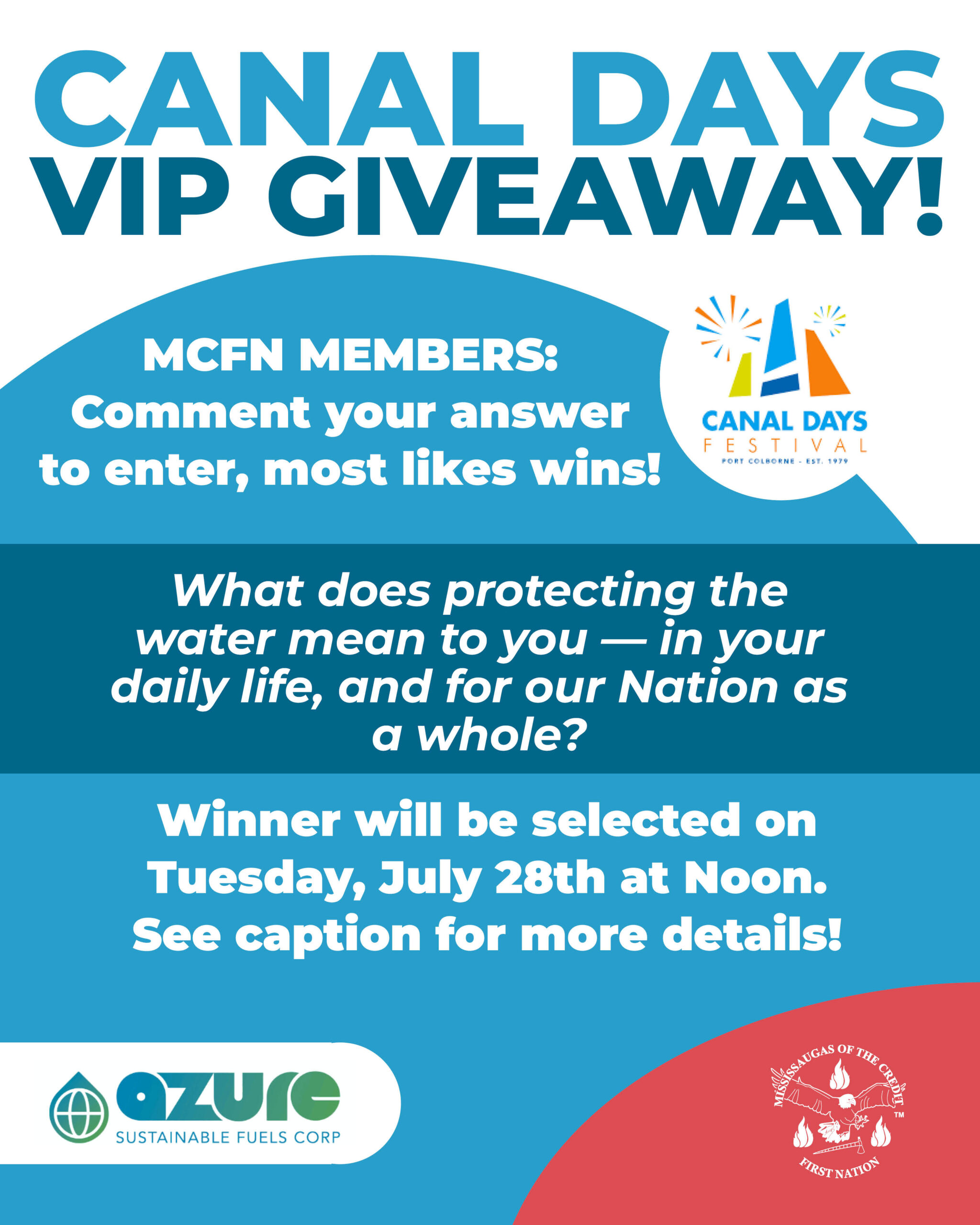 MCFN Member Giveaway: Win a VIP Canal Days Festival Experience!