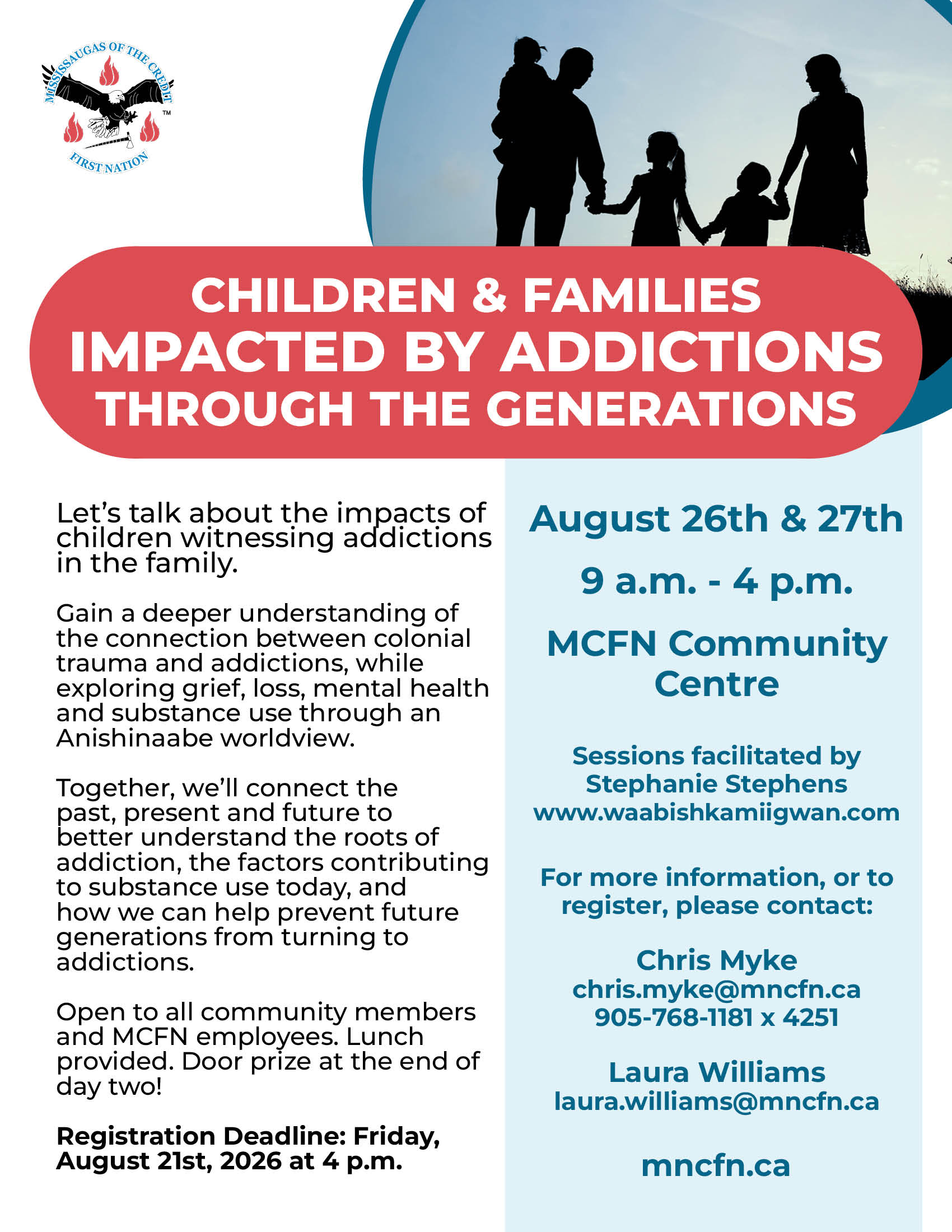 Children & Families Impacted by Addictions Through the Generations