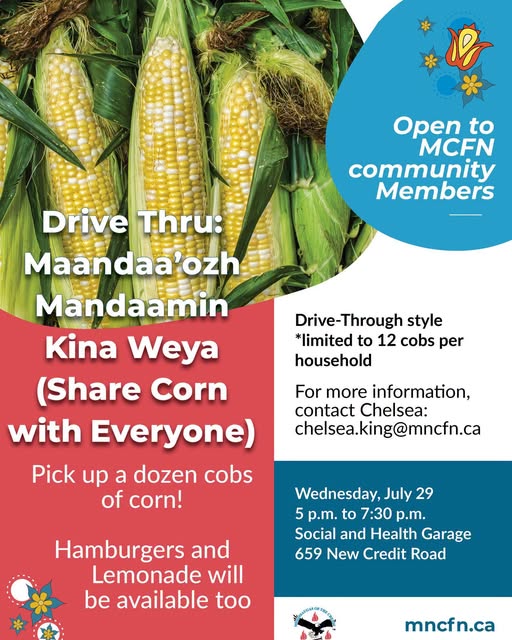 Corn Drive-Thru | Maandaa’ozh Mandaamin Kina Weya