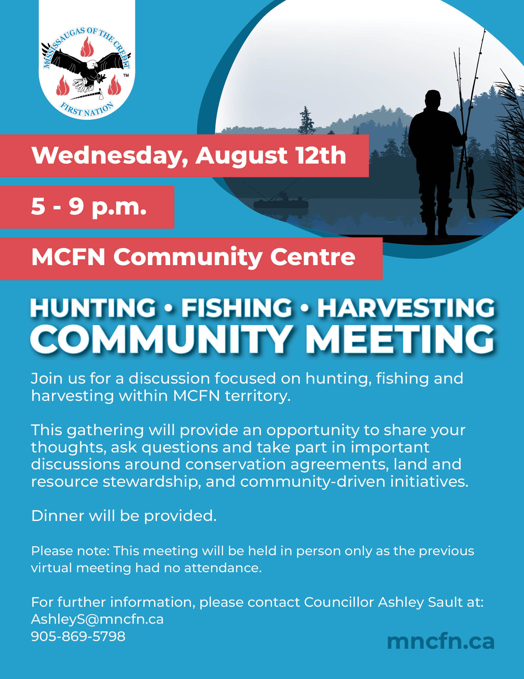 Hunting • Fishing • Harvesting  Community Meeting