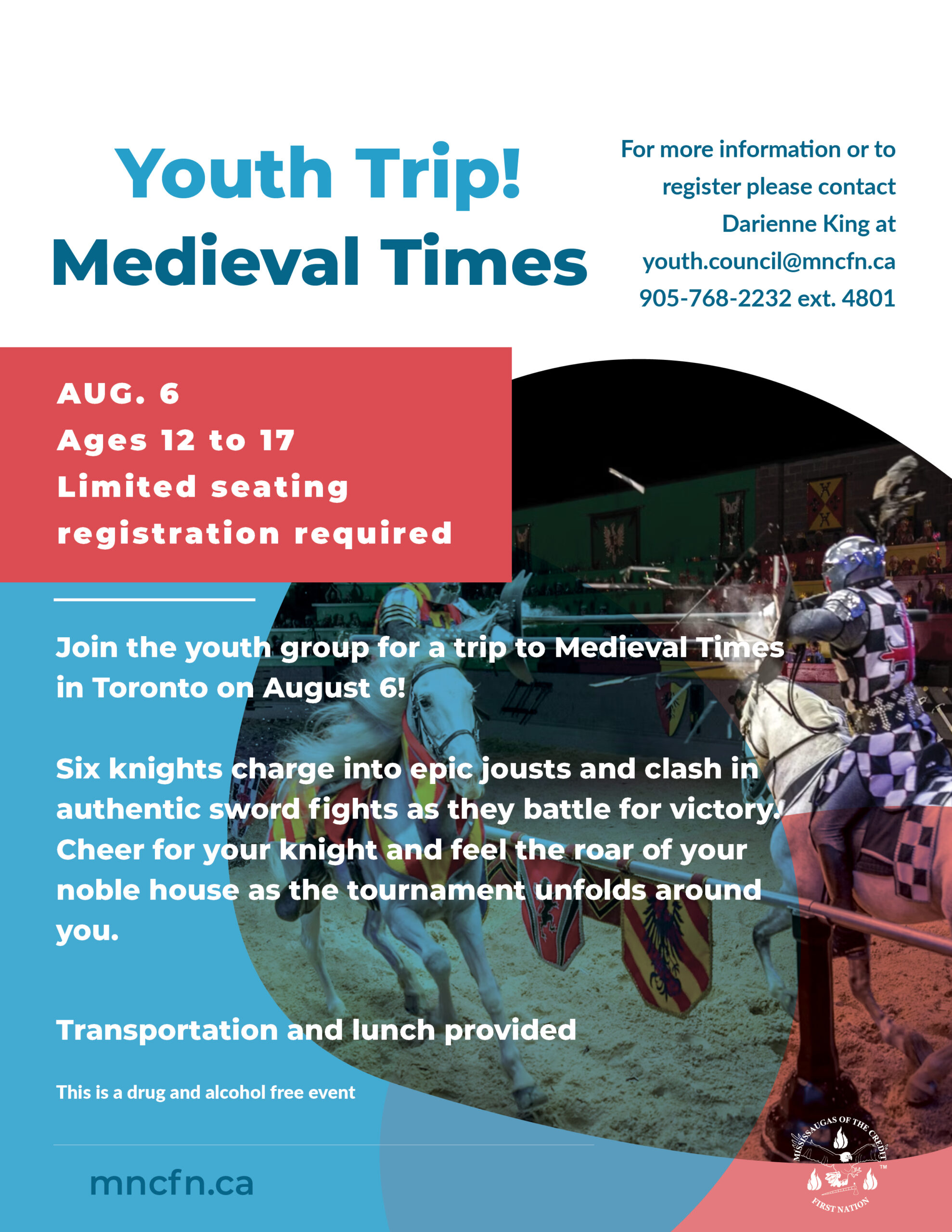Youth Trip to Medieval Times