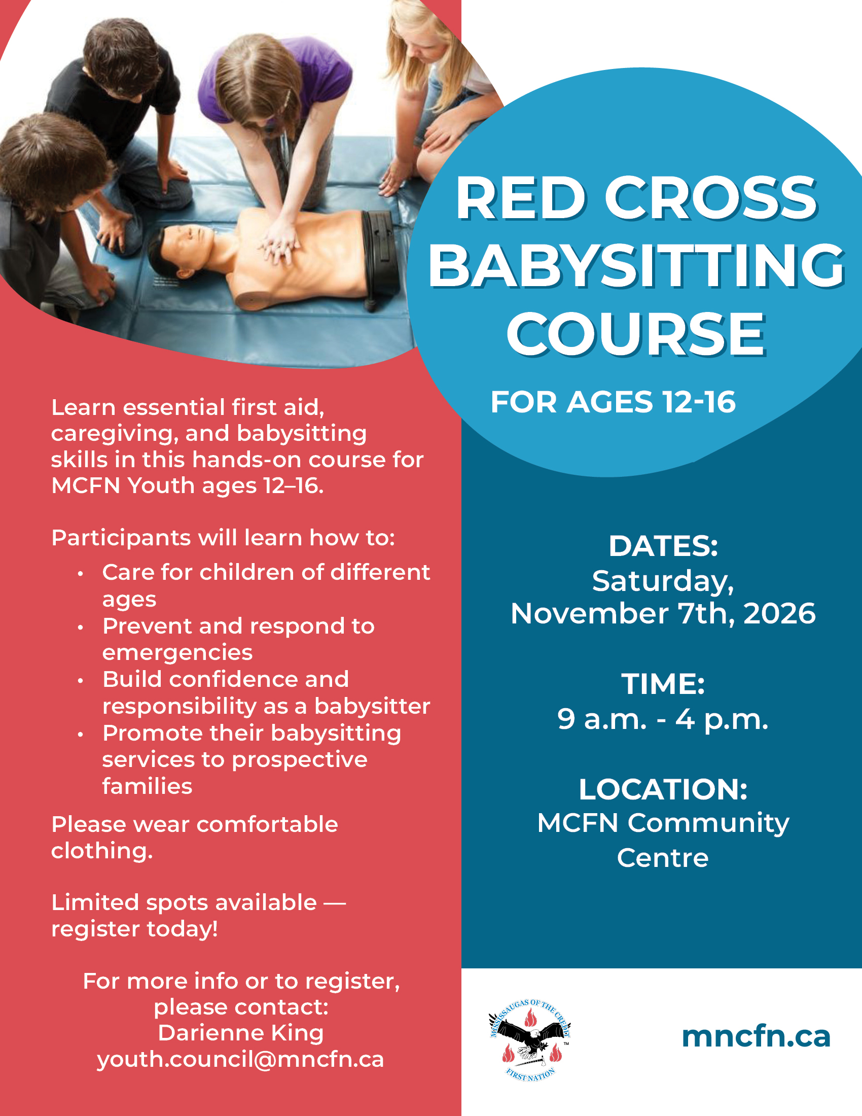 Red Cross Babysitting Course
