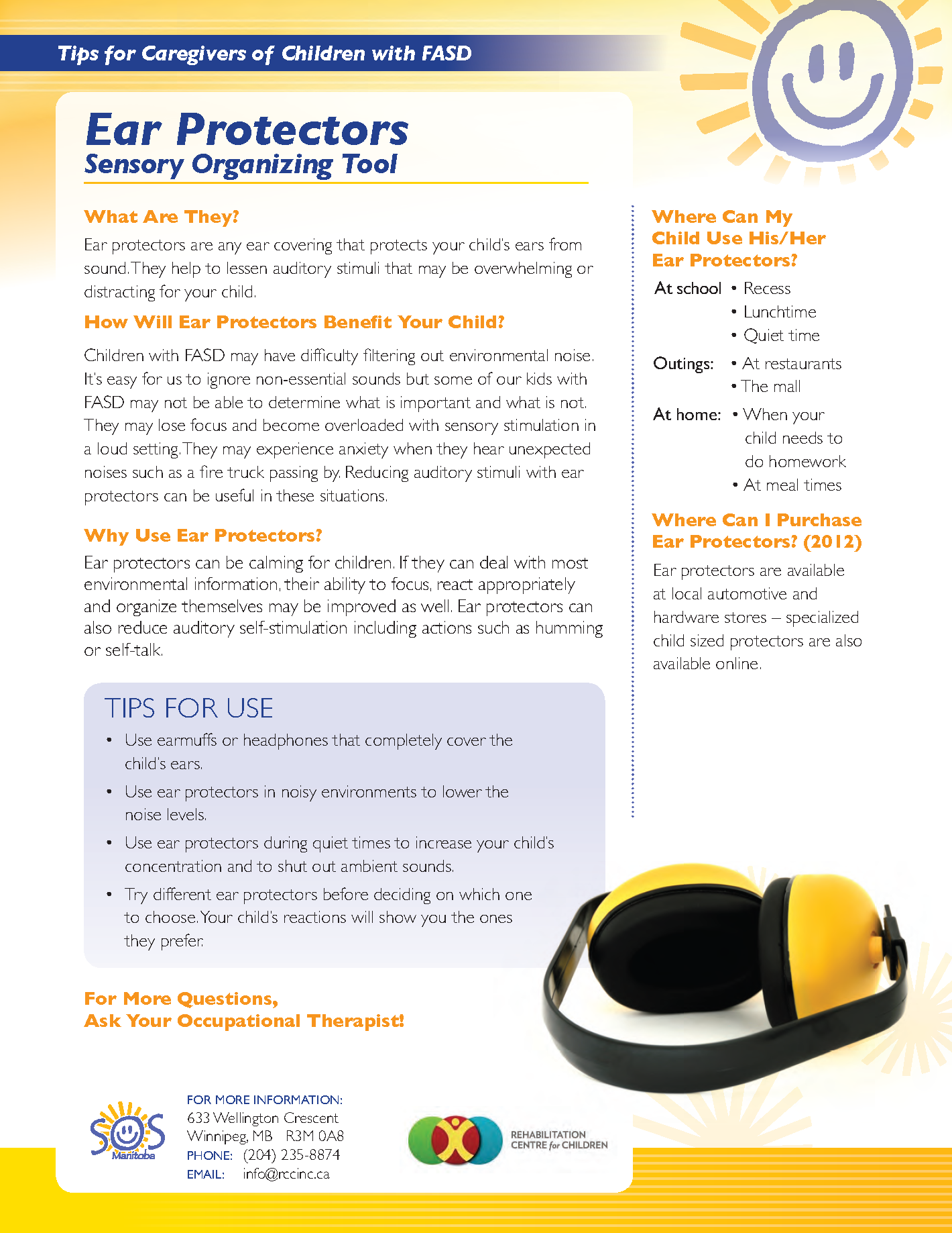 FASD Awareness Month – Caregiver Tip of the Day!